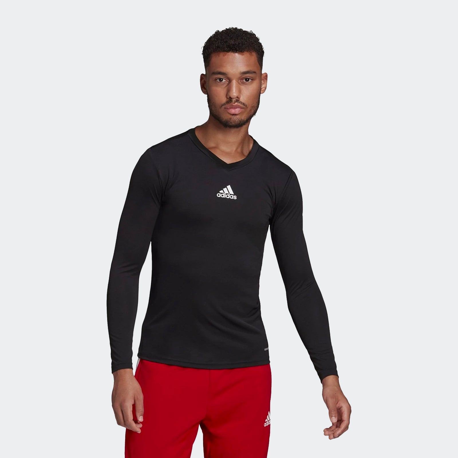 adidas Men's Team Base Long Sleeve Compression Top - GN5677-ADIDAS by Adidas | Available at Niky's Sports