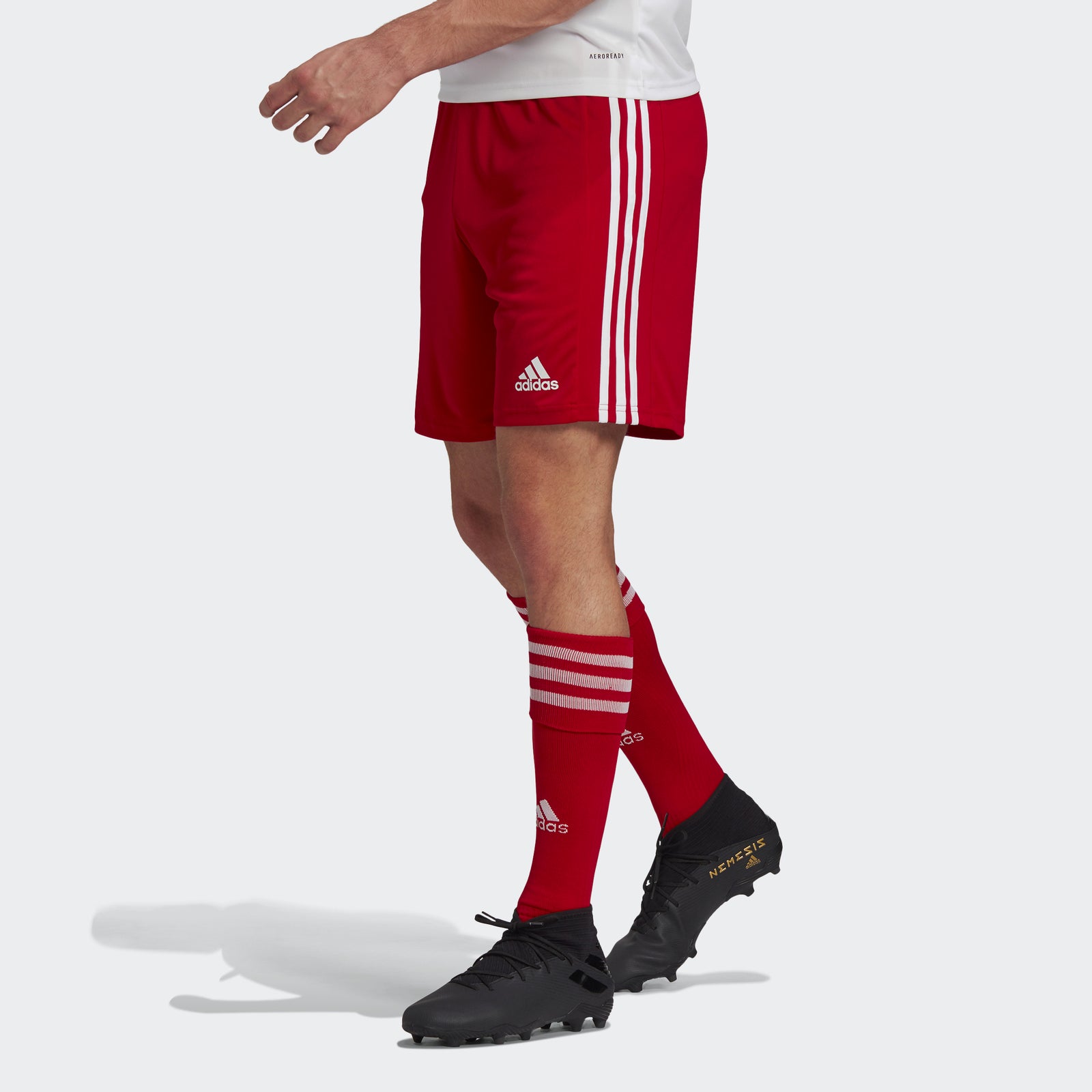 Squadra 21 Shorts - Team Power Red/White - GN5771-ADIDAS by Adidas | Available at Niky's Sports