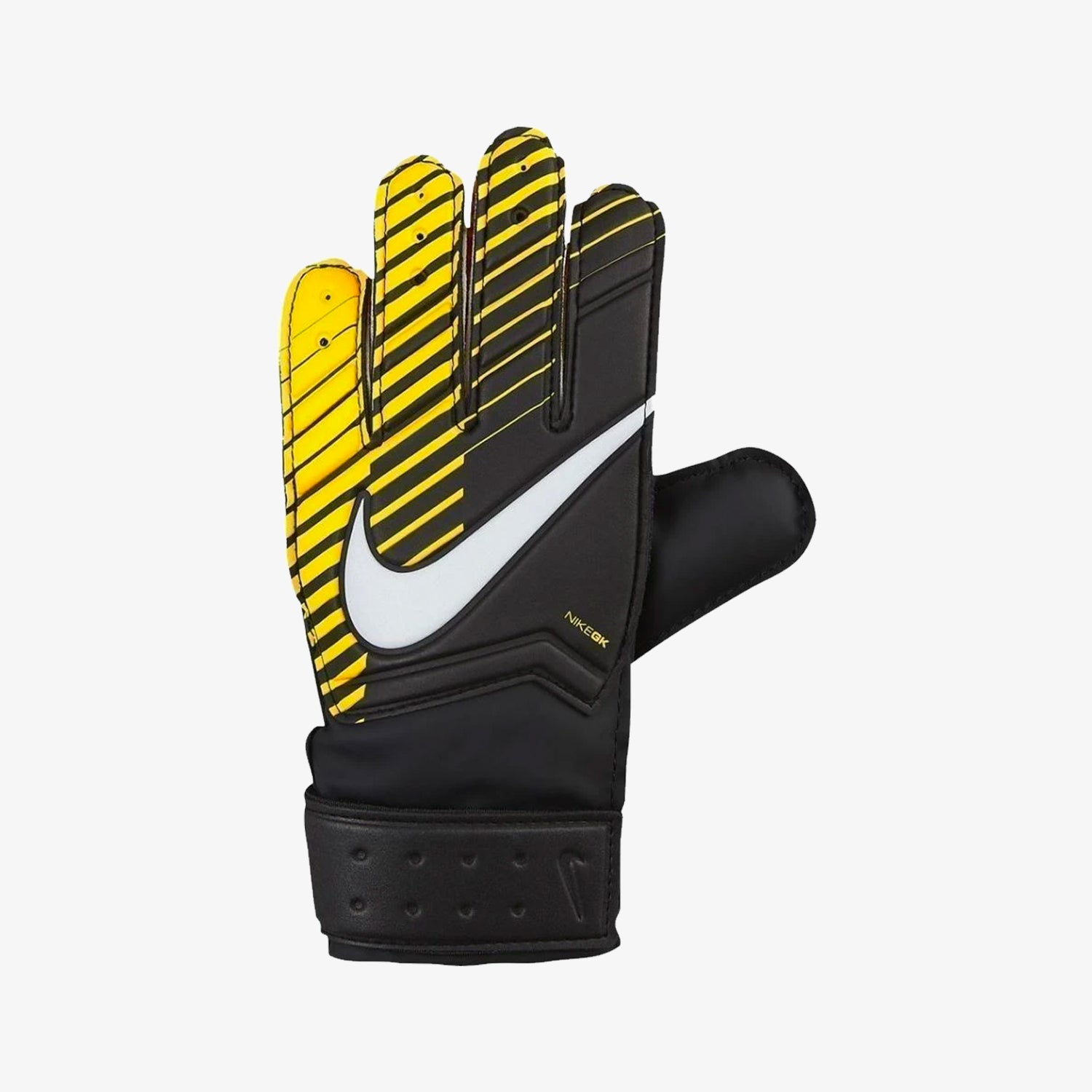 Junior Match Goalkeeper Gloves - Black/Laser Orange - GS0343-010-NIKE by Nike | Available at Niky's Sports