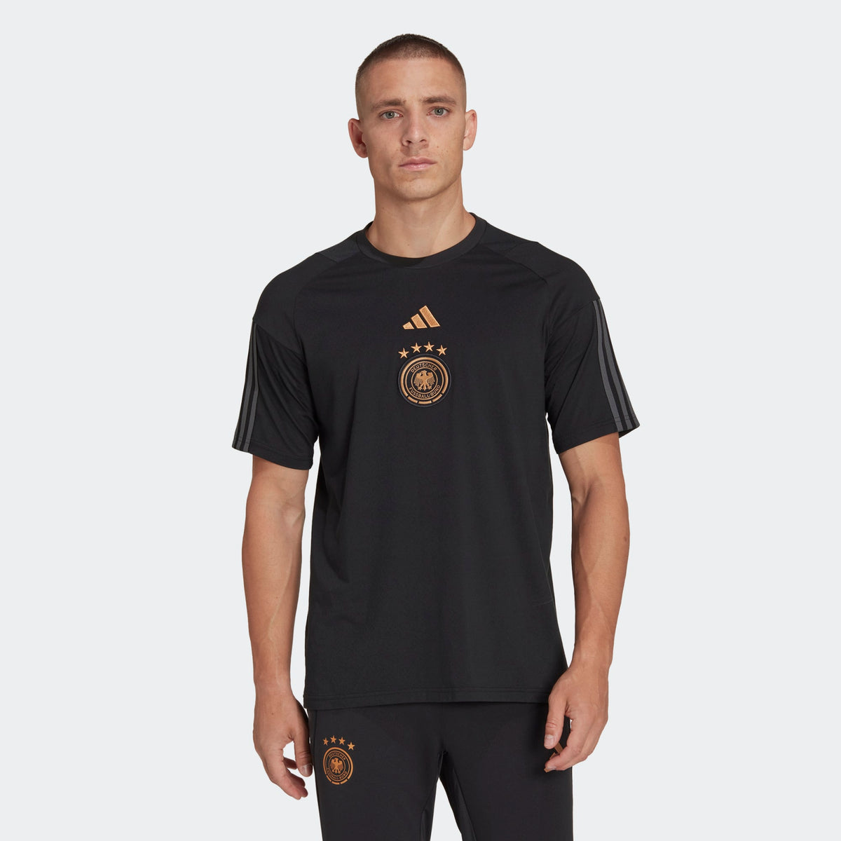 adidas Germany Men's Tiro Cotton Tee WC 22