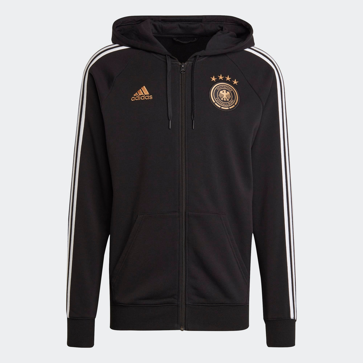 adidas Germany Men's DNA Full-Zip Hoodie