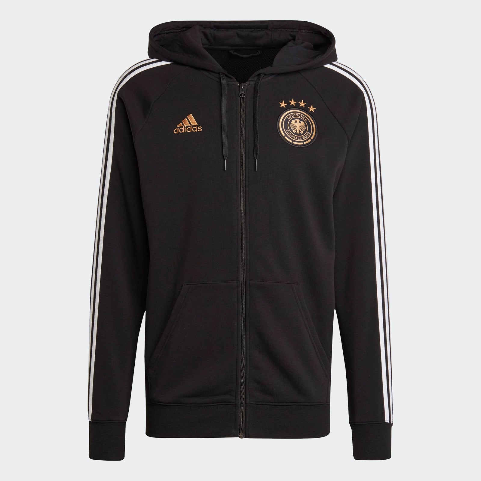 adidas Germany Men's DNA Full-Zip Hoodie