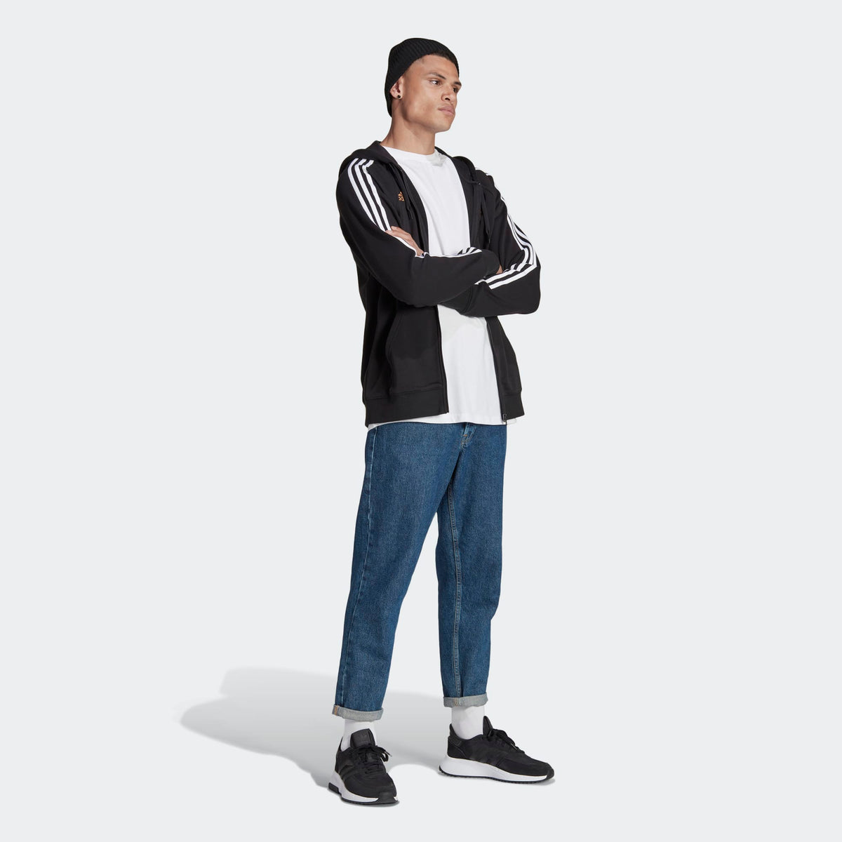 adidas Germany Men's DNA Full-Zip Hoodie