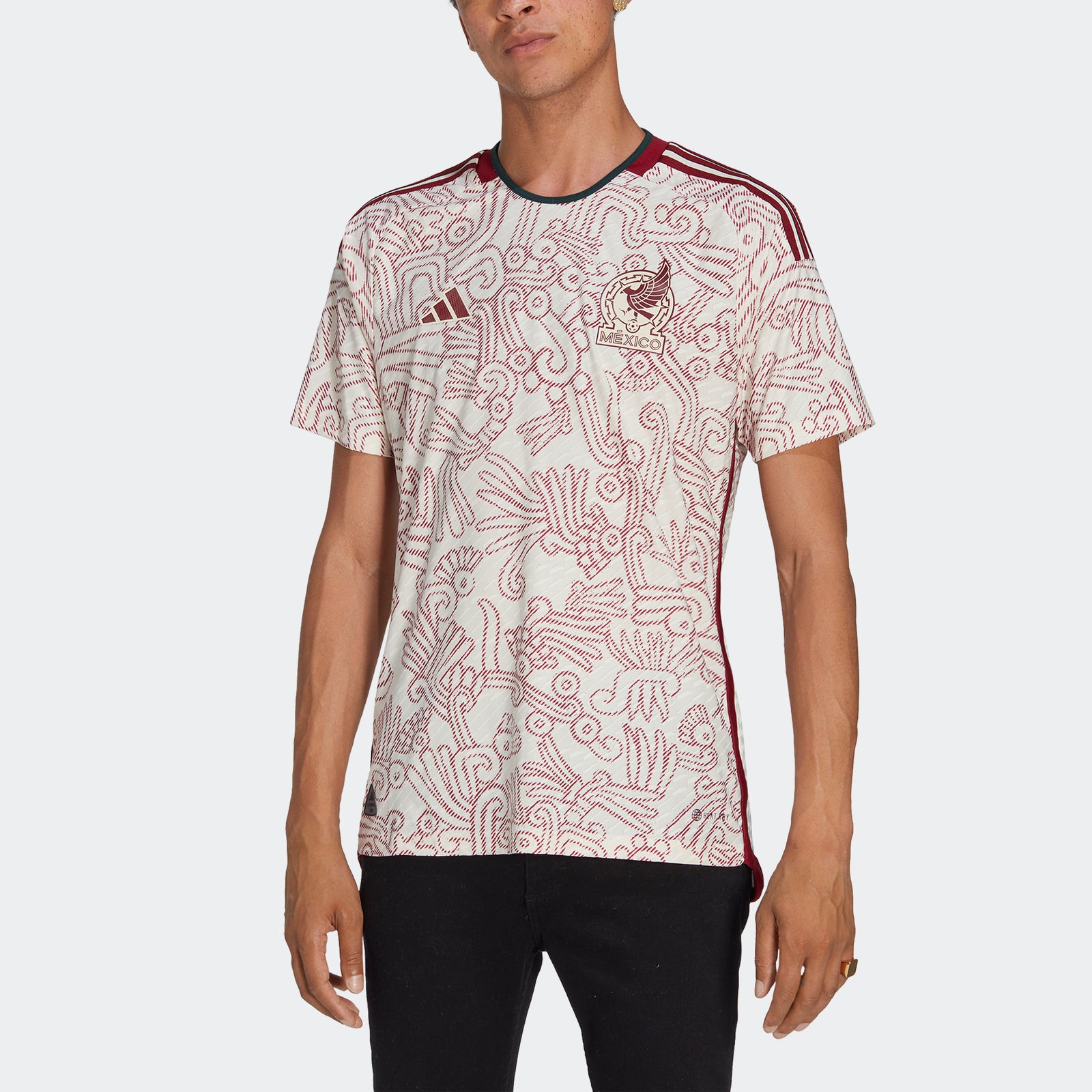 adidas Men's Mexico Away Authentic Jersey 2022 - HD9313-ADIDAS by adidas | Available at Niky's Sports