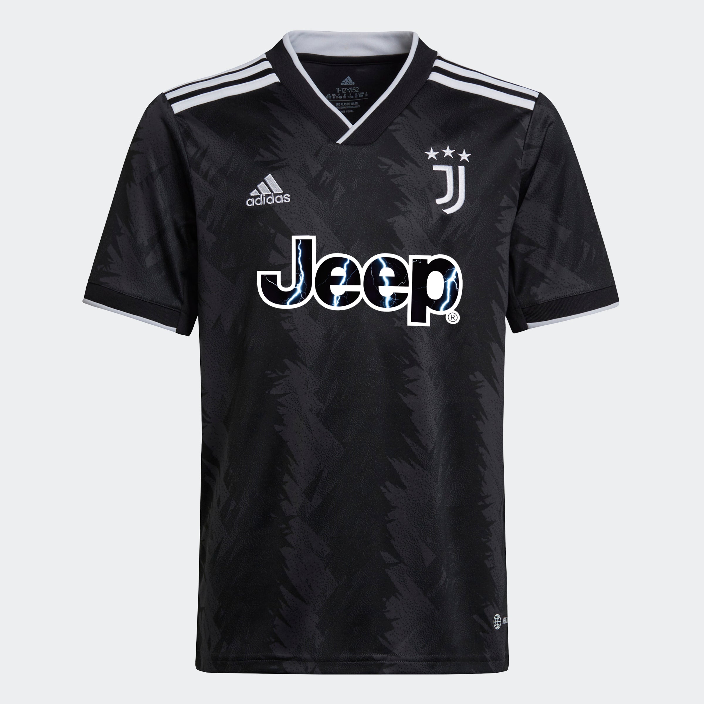 adidas JUVENTUS 22/23 AWAY YOUTH SOCCER JERSEY