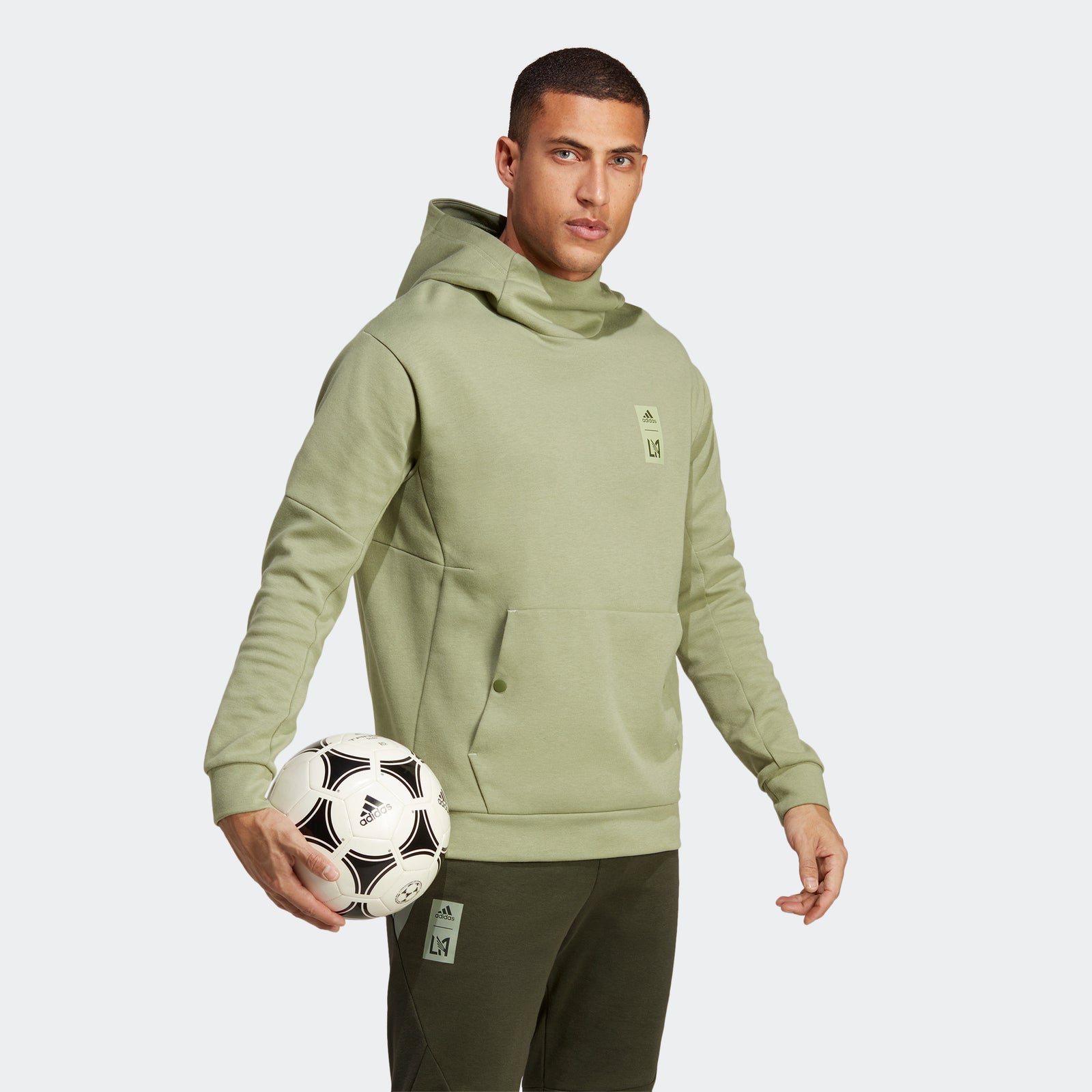 adidas LAFC Men's Travel Hoodie - HU0072-ADIDAS by adidas | Available at Niky's Sports