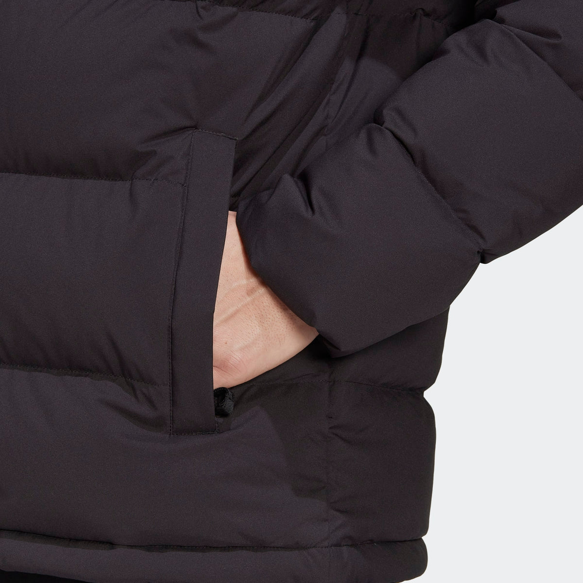 adidas HELIONIC MEN'S HOODED DOWN JACKET