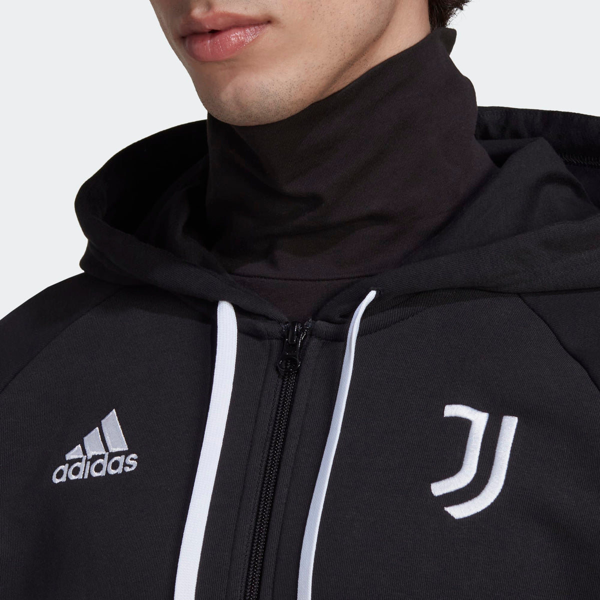 ADIDAS JUVENTUS DNA FULL-ZIP HOODIE