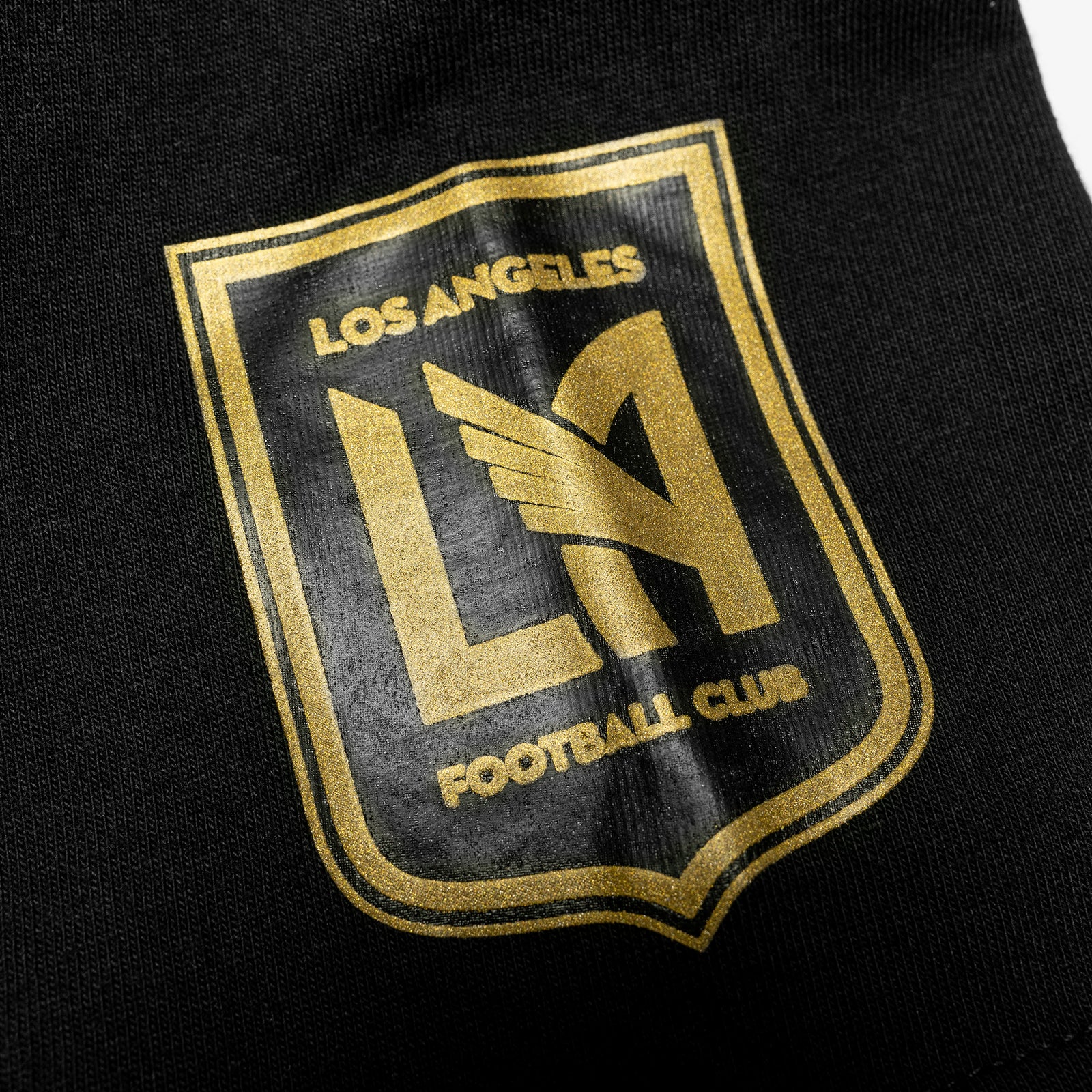 LAFC Hooded Tee - HDSSAJ19007-LAFBLCK-MITCHELL & NESS by Mitchell & Ness | Available at Niky's Sports