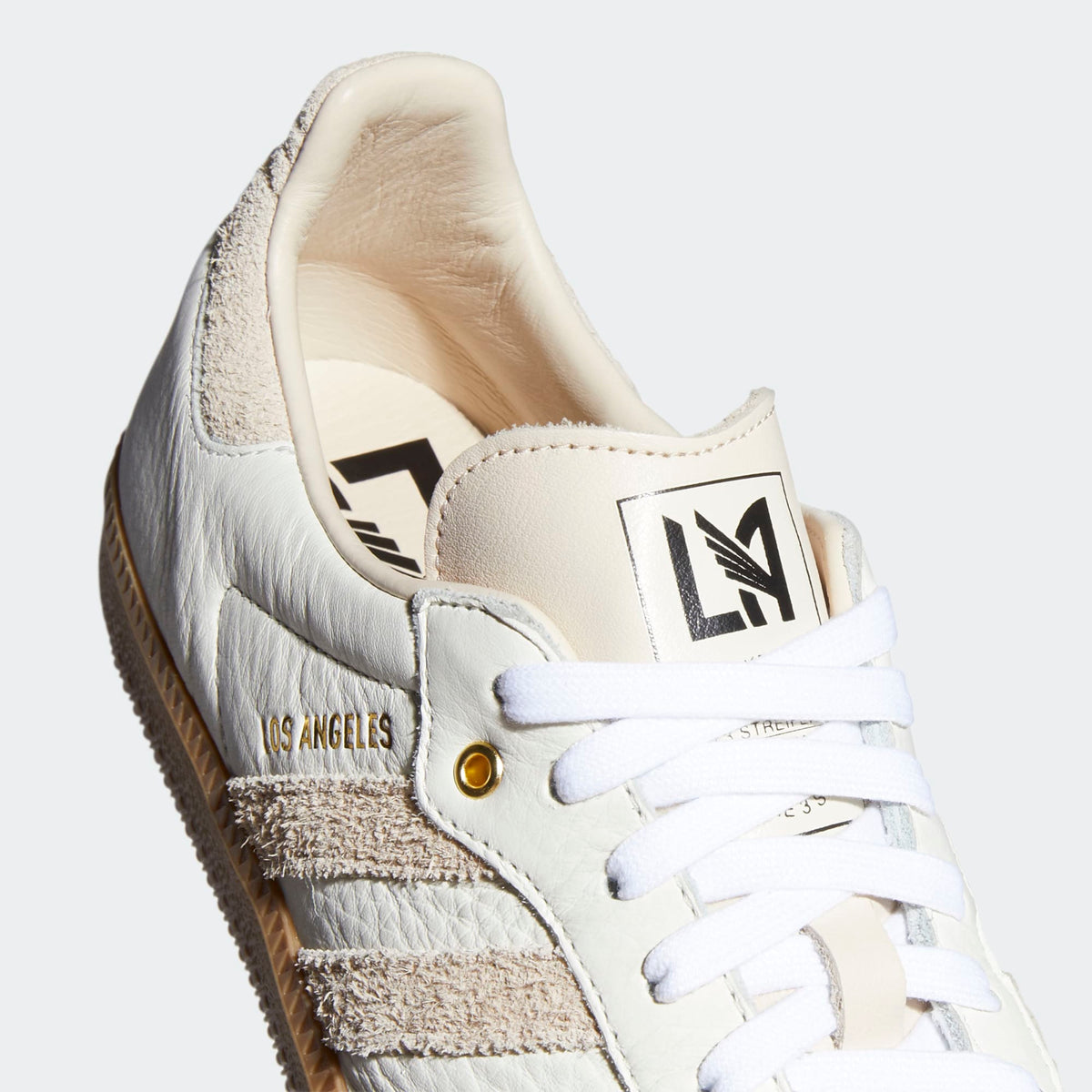 adidas LAFC Samba Shoes White Men's - GV8358-ADIDAS by Adidas | Available at Niky's Sports