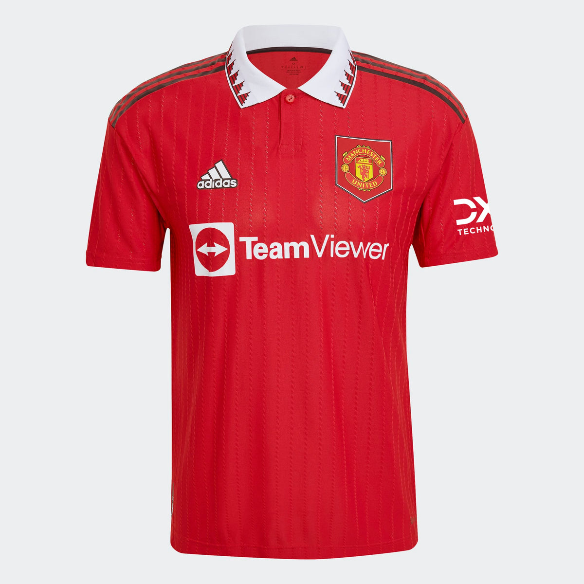 ADIDAS MANCHESTER UNITED 22/23 MEN'S HOME AUTHENTIC JERSEY - H13889-ADIDAS by adidas | Available at Niky's Sports