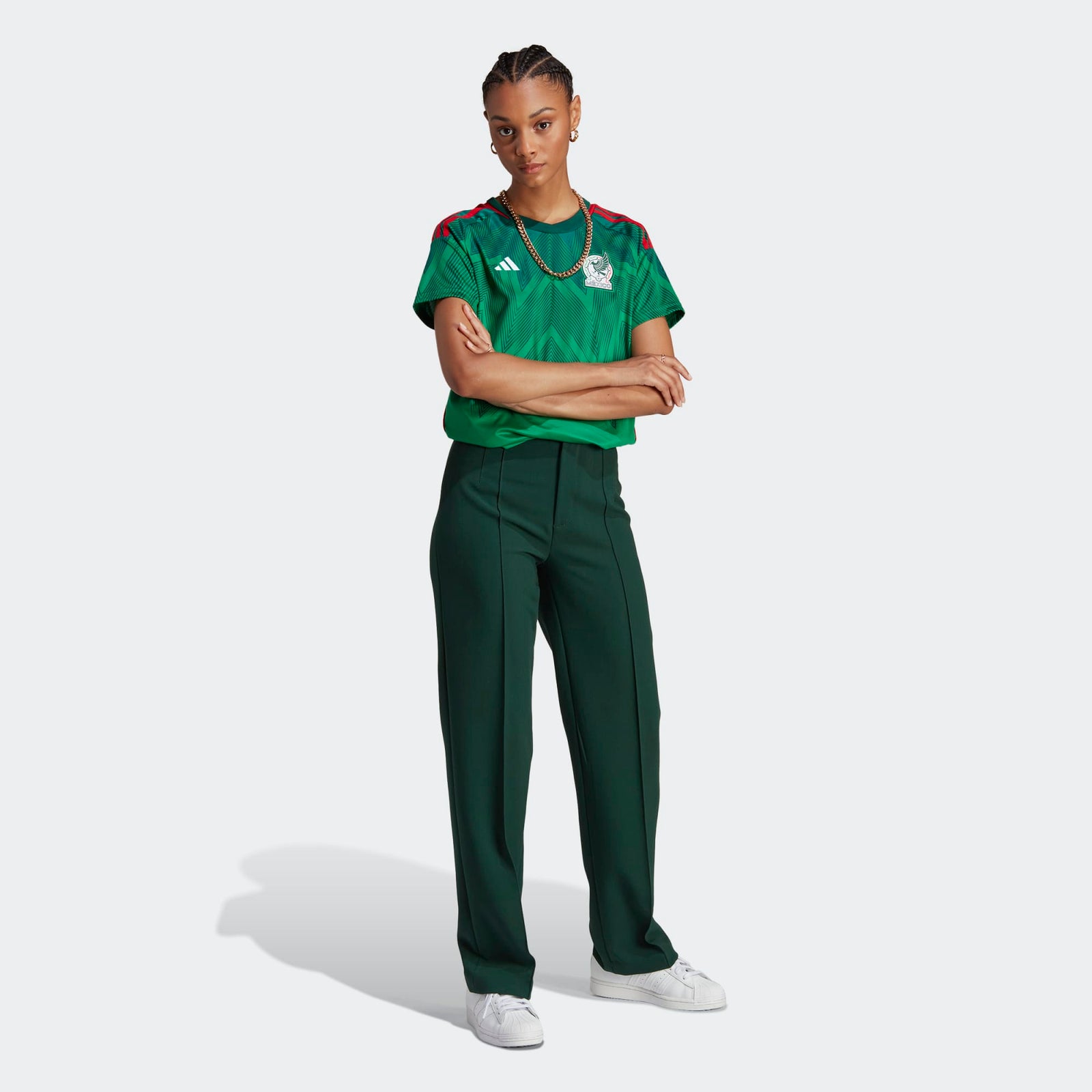 adidas Mexico Women's Home Jersey WC222