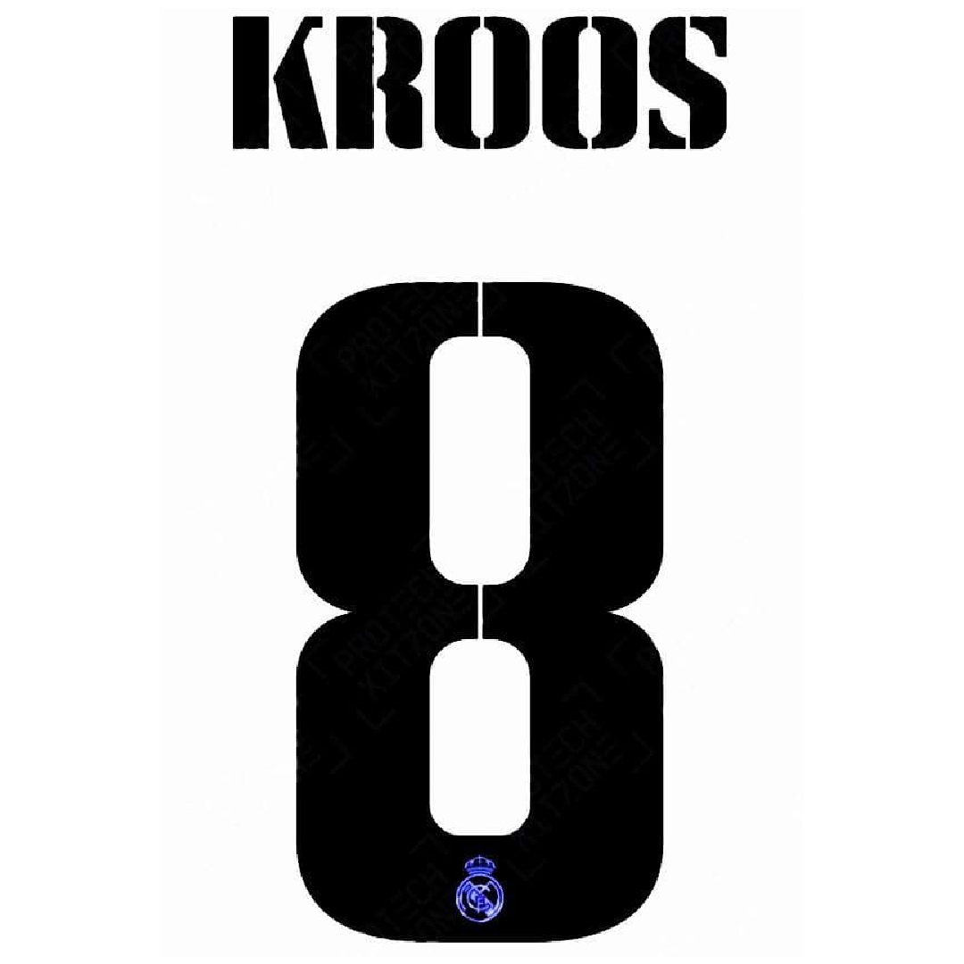 Kroos REAL MADRID HOME / AWAY NAME SET ADULT 22-23