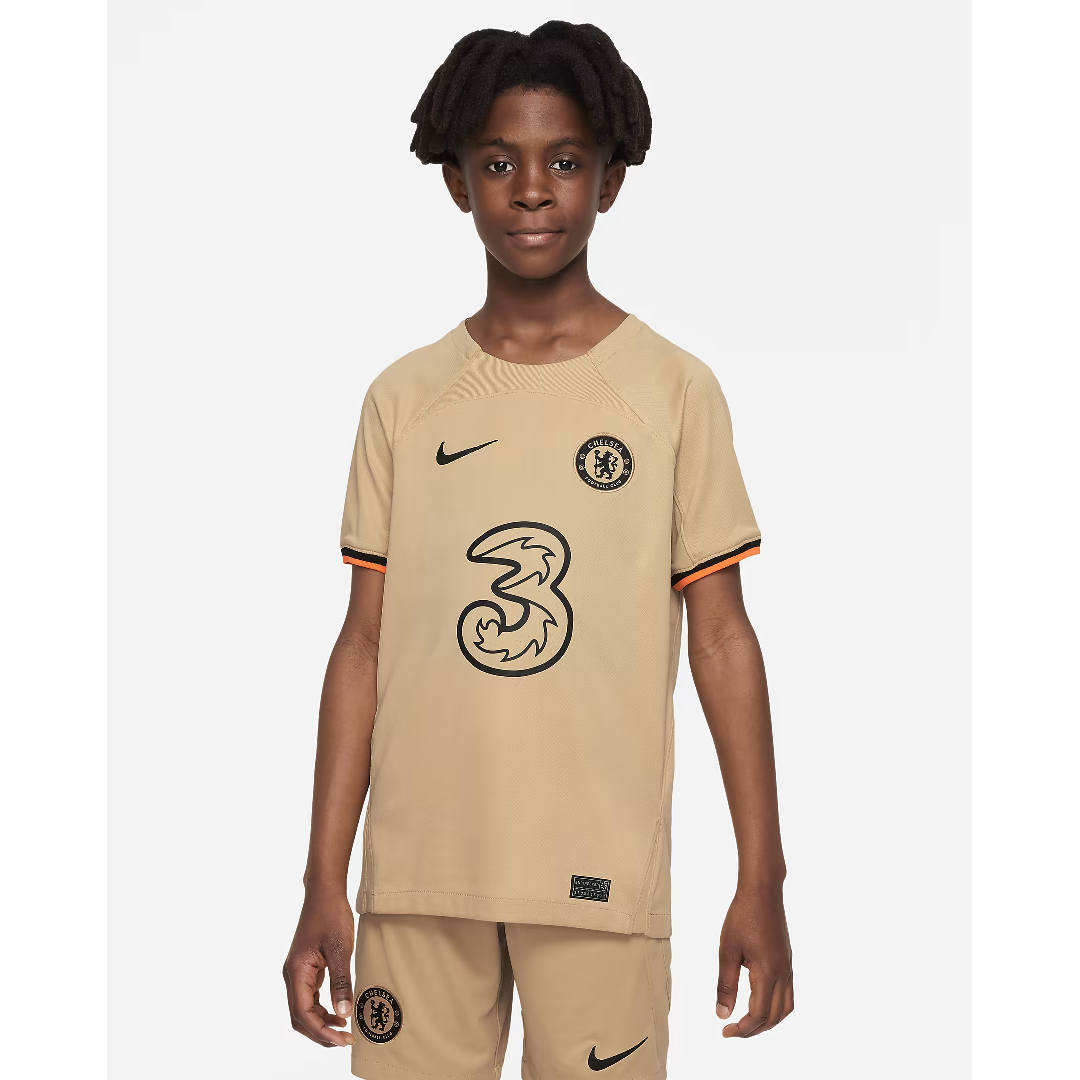 Nike Chelsea FC 2022/23 Stadium Third Big Kids' Dri-FIT Soccer Jersey