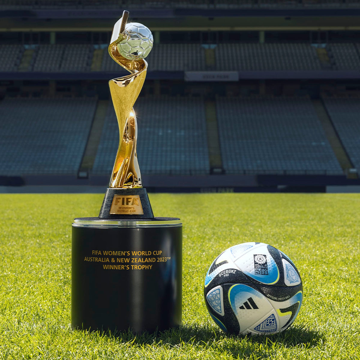 adidas OCEAUNZ PRO OFFICIAL MATCH SOCCER BALL - HT9011-ADIDAS by adidas | Available at Niky's Sports