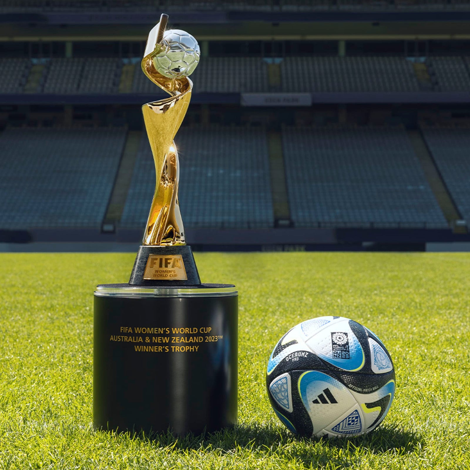 adidas OCEAUNZ PRO OFFICIAL MATCH SOCCER BALL - HT9011-ADIDAS by adidas | Available at Niky's Sports