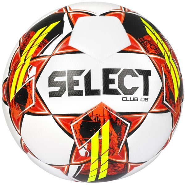 SELECT CLUB DB V22 WHITE/RED SOCCER BALL