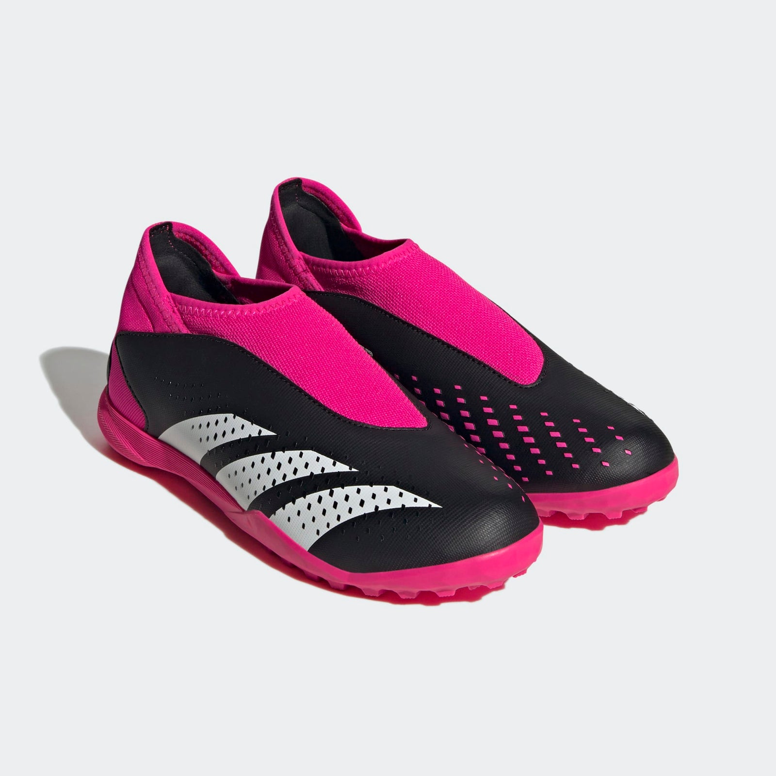 adidas PREDATOR ACCURACY.3 LACELESS YOUTH TURF SHOES - GW7092-ADIDAS by adidas | Available at Niky's Sports