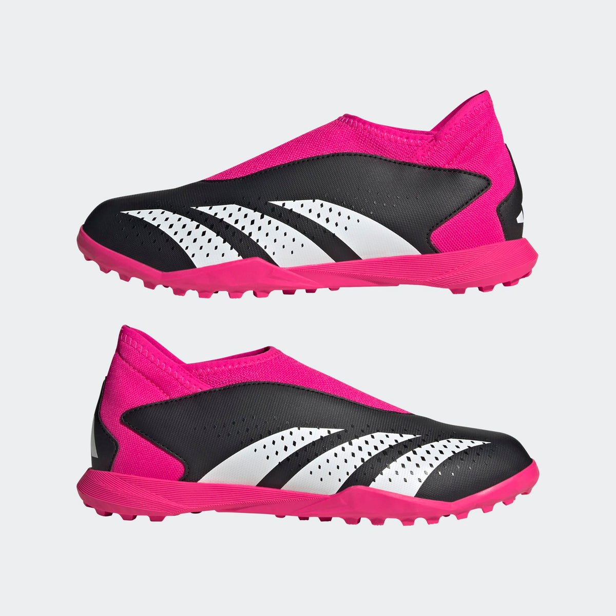 adidas PREDATOR ACCURACY.3 LACELESS YOUTH TURF SHOES - GW7092-ADIDAS by adidas | Available at Niky's Sports