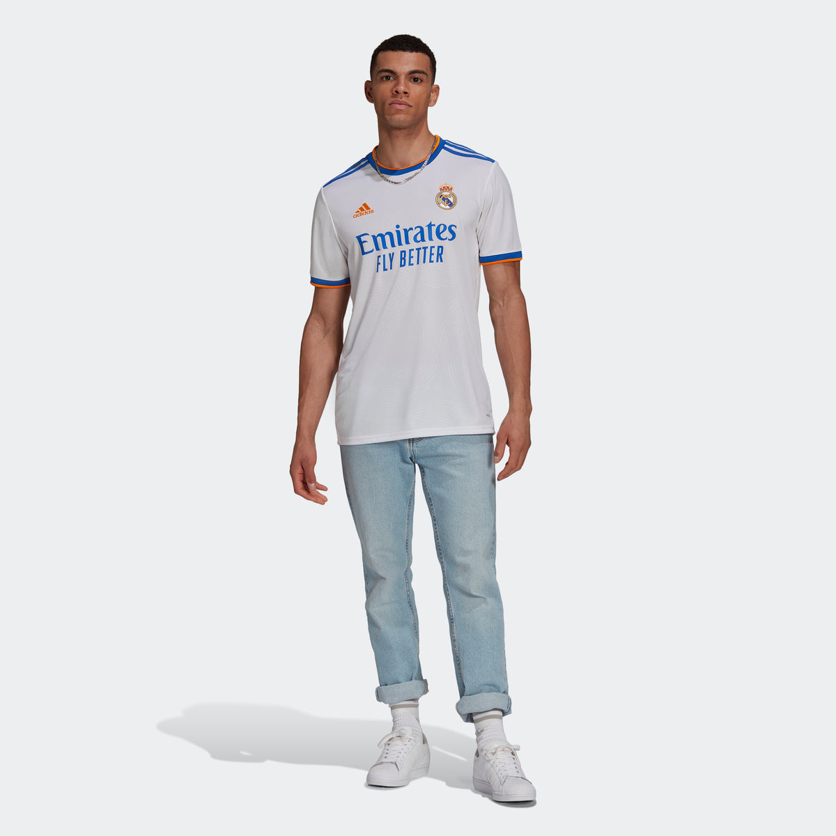 Men's Real Madrid Home Jersey 2021-22 - GQ1359-ADIDAS by Adidas | Available at Niky's Sports
