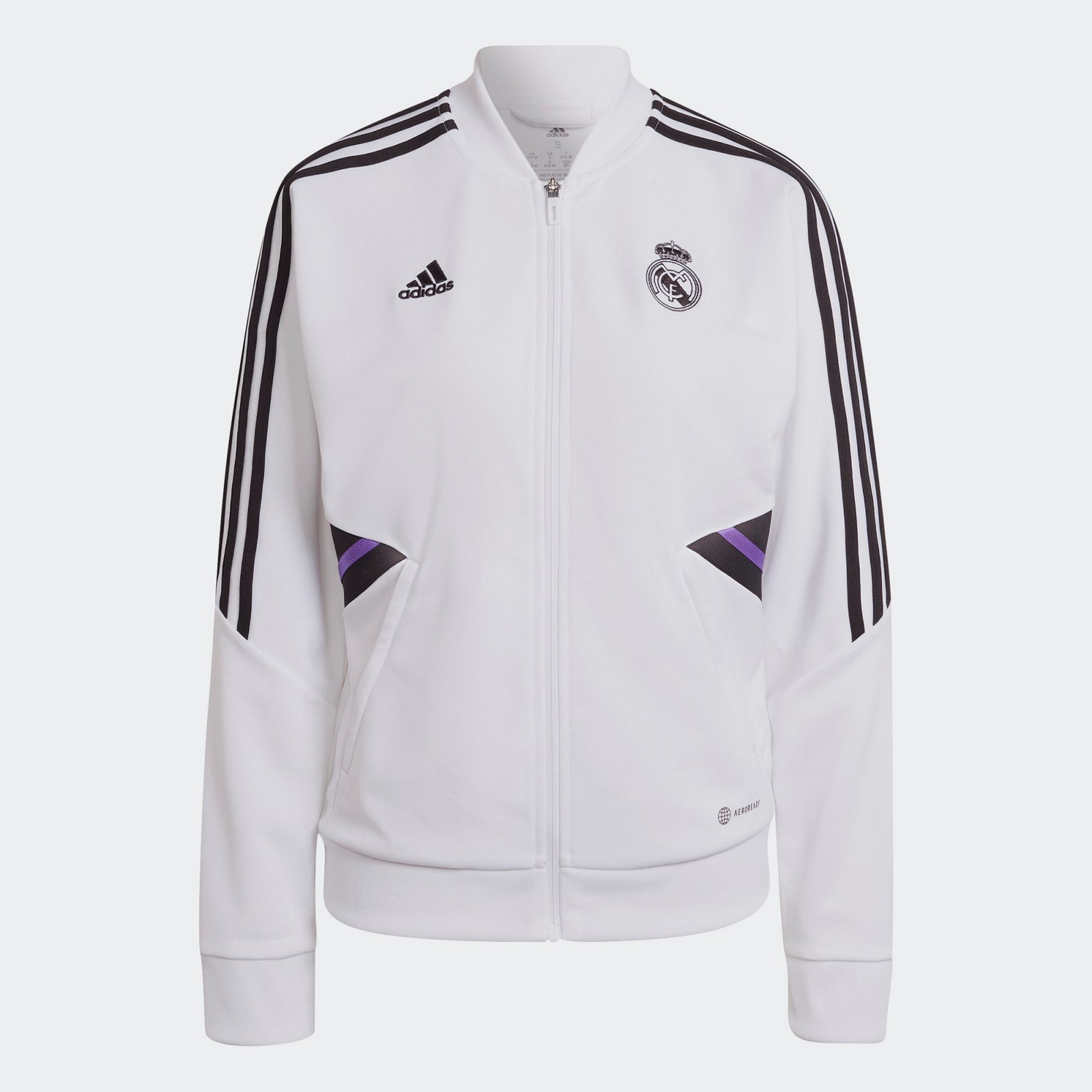 adidas REAL MADRID CONDIVO 22 TRAINING WOMEN'S TRACK JACKET - HG4013-ADIDAS by adidas | Available at Niky's Sports