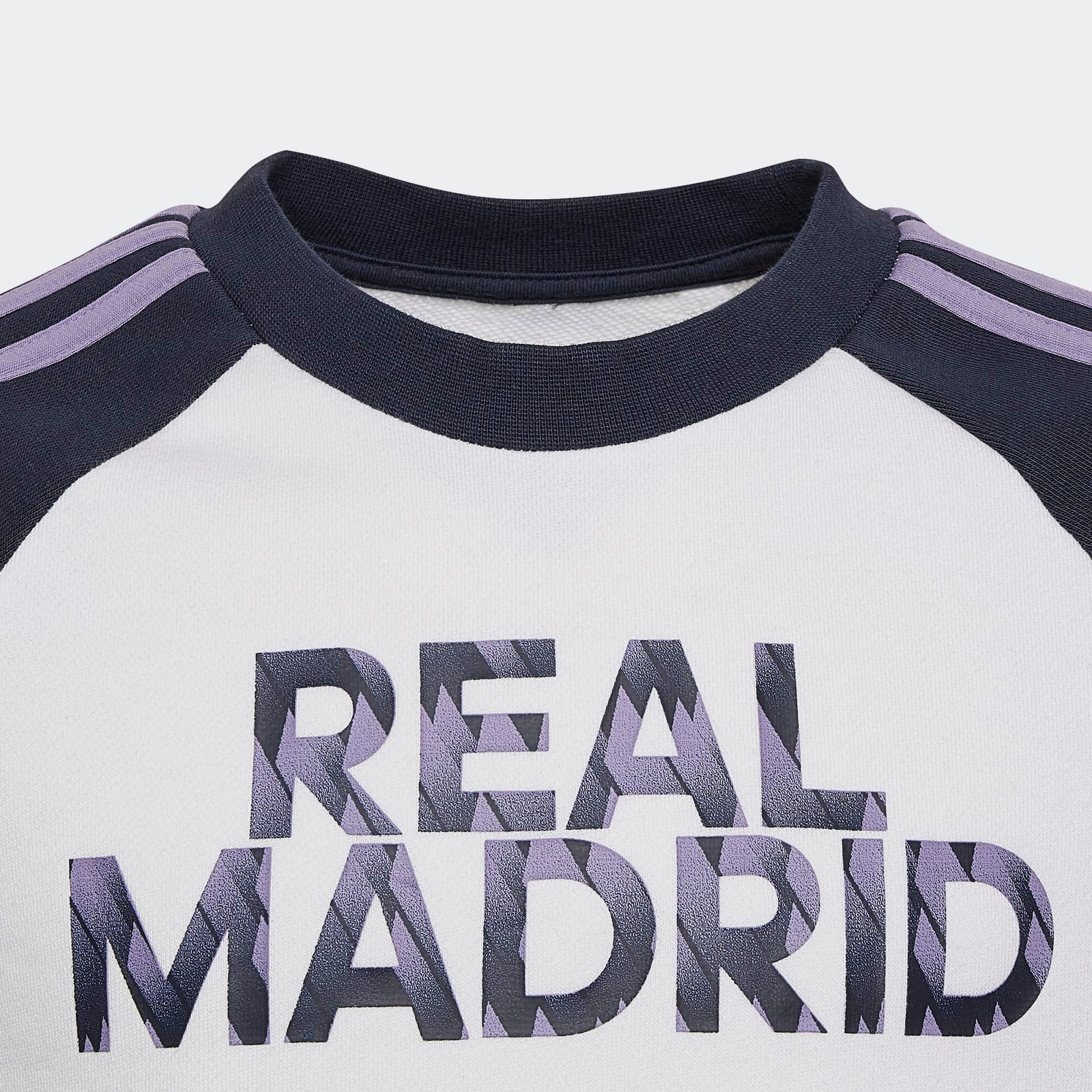 ADIDAS YOUTH REAL MADRID CREW SWEATSHIRT