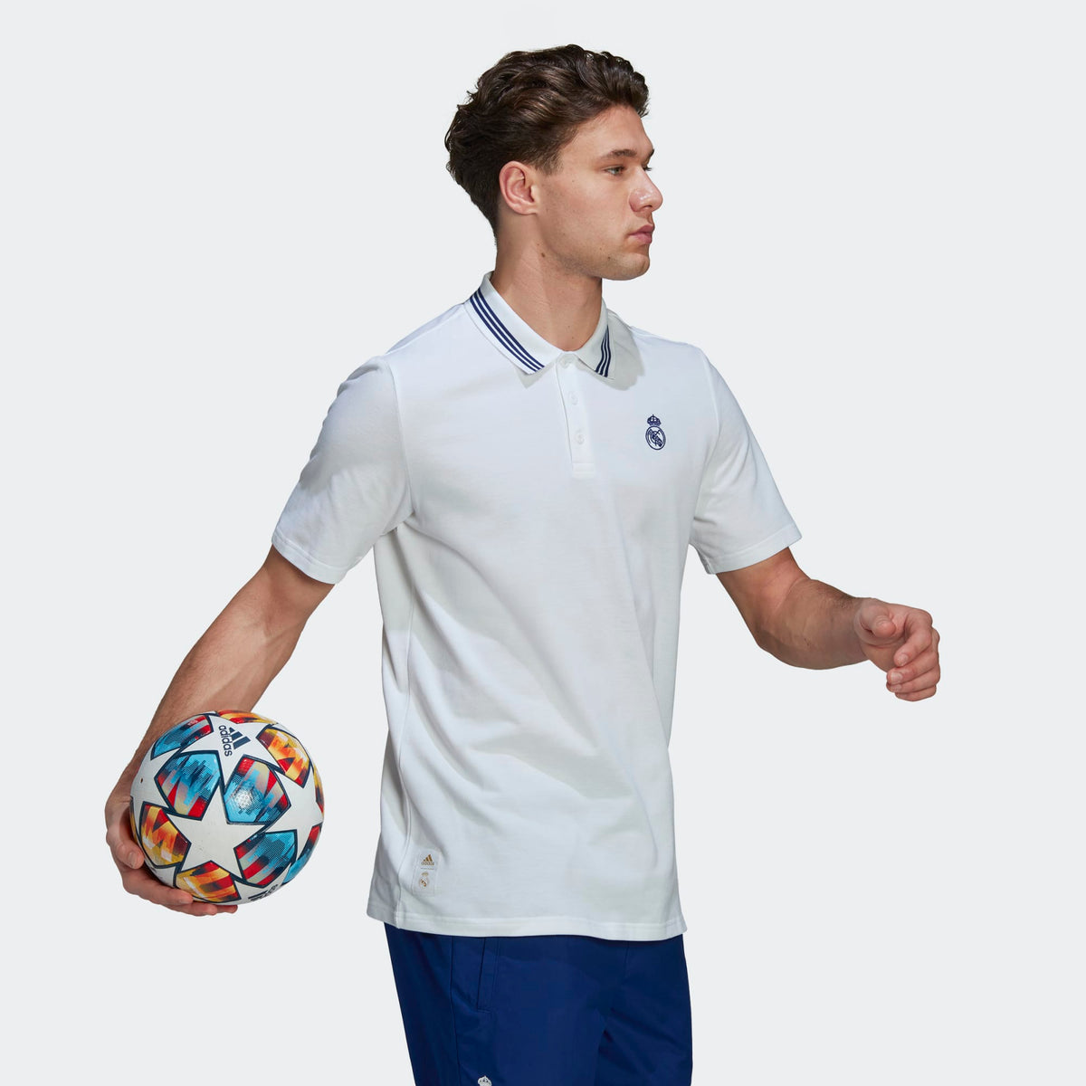 adidas Real Madrid Polo Shirt - H59050-ADIDAS by adidas | Available at Niky's Sports
