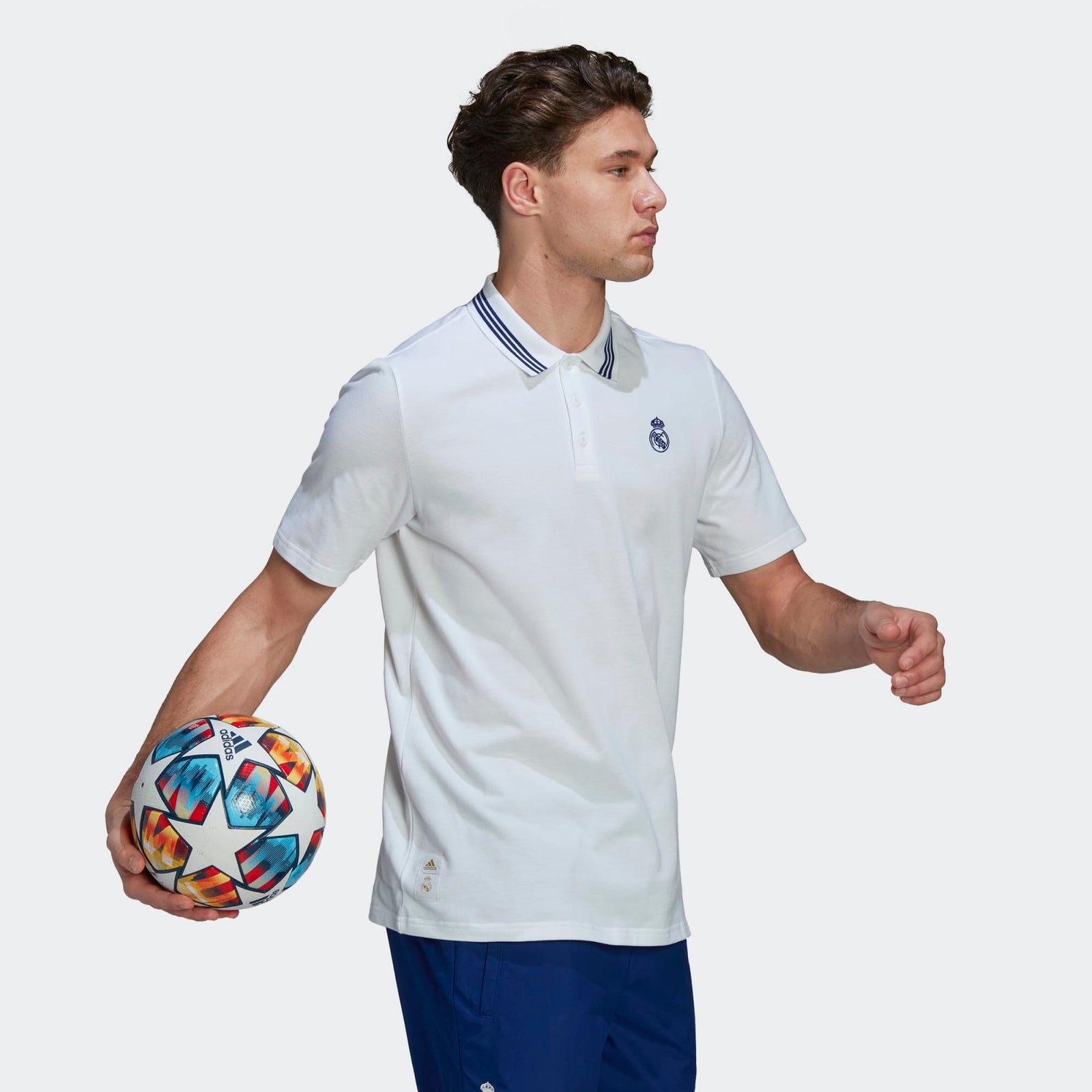 adidas Real Madrid Polo Shirt - H59050-ADIDAS by adidas | Available at Niky's Sports