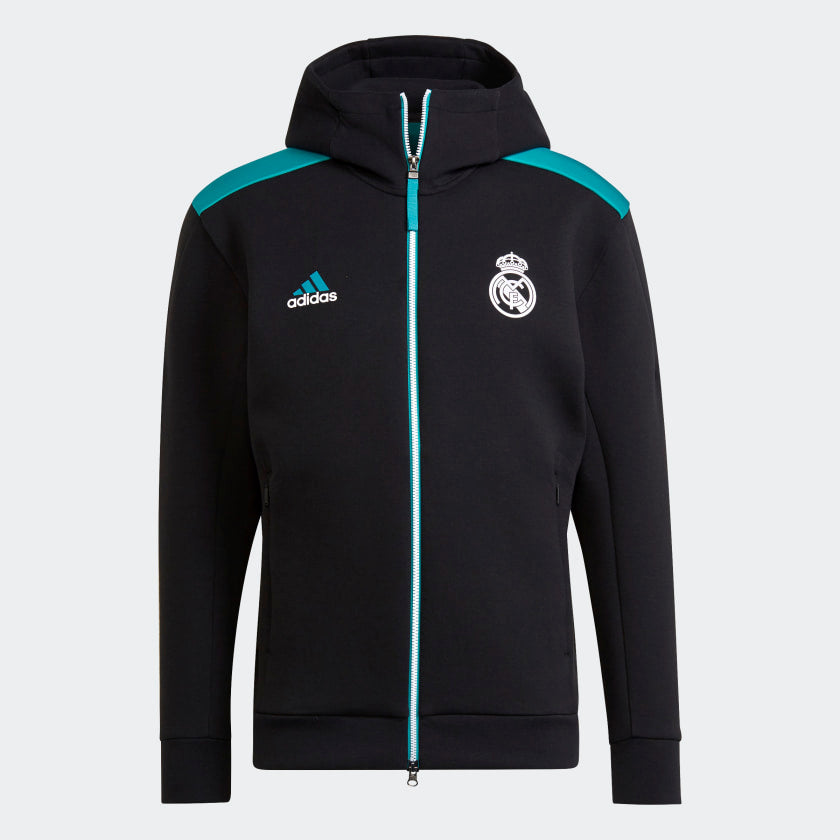 REAL MADRID ADIDAS Z.N.E. ANTHEM JACKET - GU9668-ADIDAS by Adidas | Available at Niky's Sports