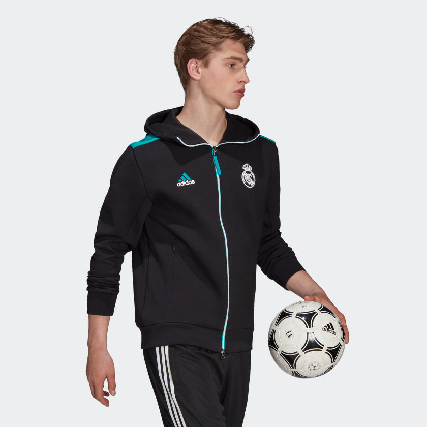 REAL MADRID ADIDAS Z.N.E. ANTHEM JACKET - GU9668-ADIDAS by Adidas | Available at Niky's Sports