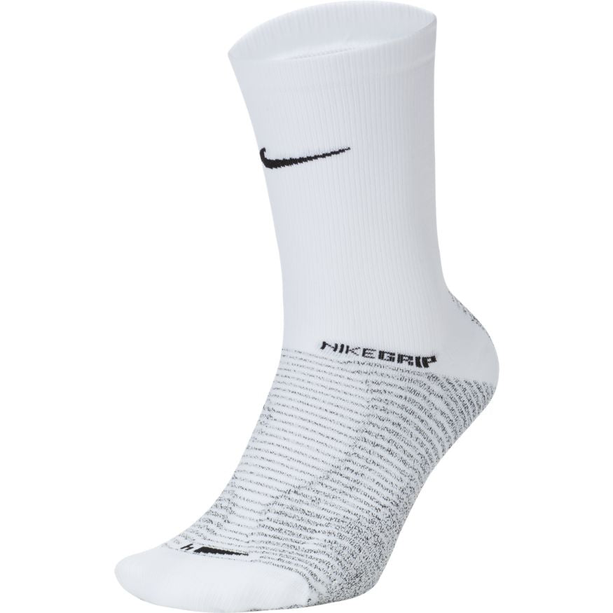 NikeGrip Strike Soccer Crew Socks - SK0036-100-NIKE by Nike | Available at Niky's Sports