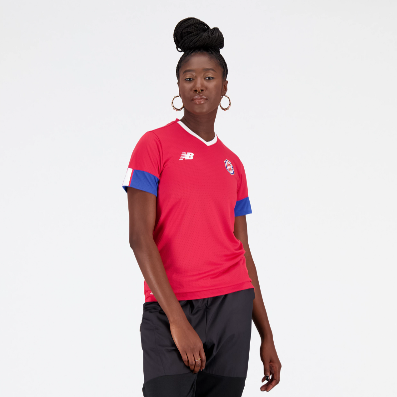 NEW BALANCE Costa Rica WOMEN'S Home Jersey WC22 - WT231540-HME-NEW BALANCE by New Balance | Available at Niky's Sports