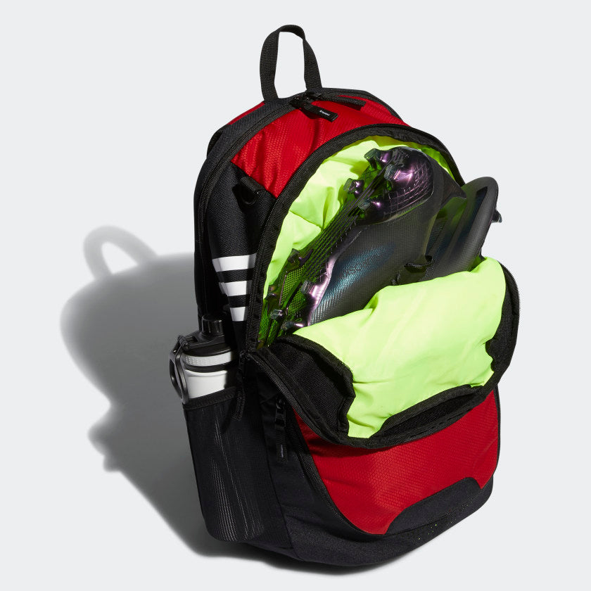 Adidas Stadium 3 Soccer Backpack Red - 5154293-ADIDAS by adidas | Available at Niky's Sports