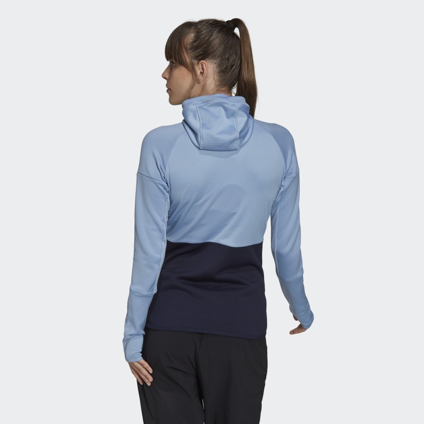 TERREX TECH HOODED FLOOCE HIKING JACKET WOMEN'S