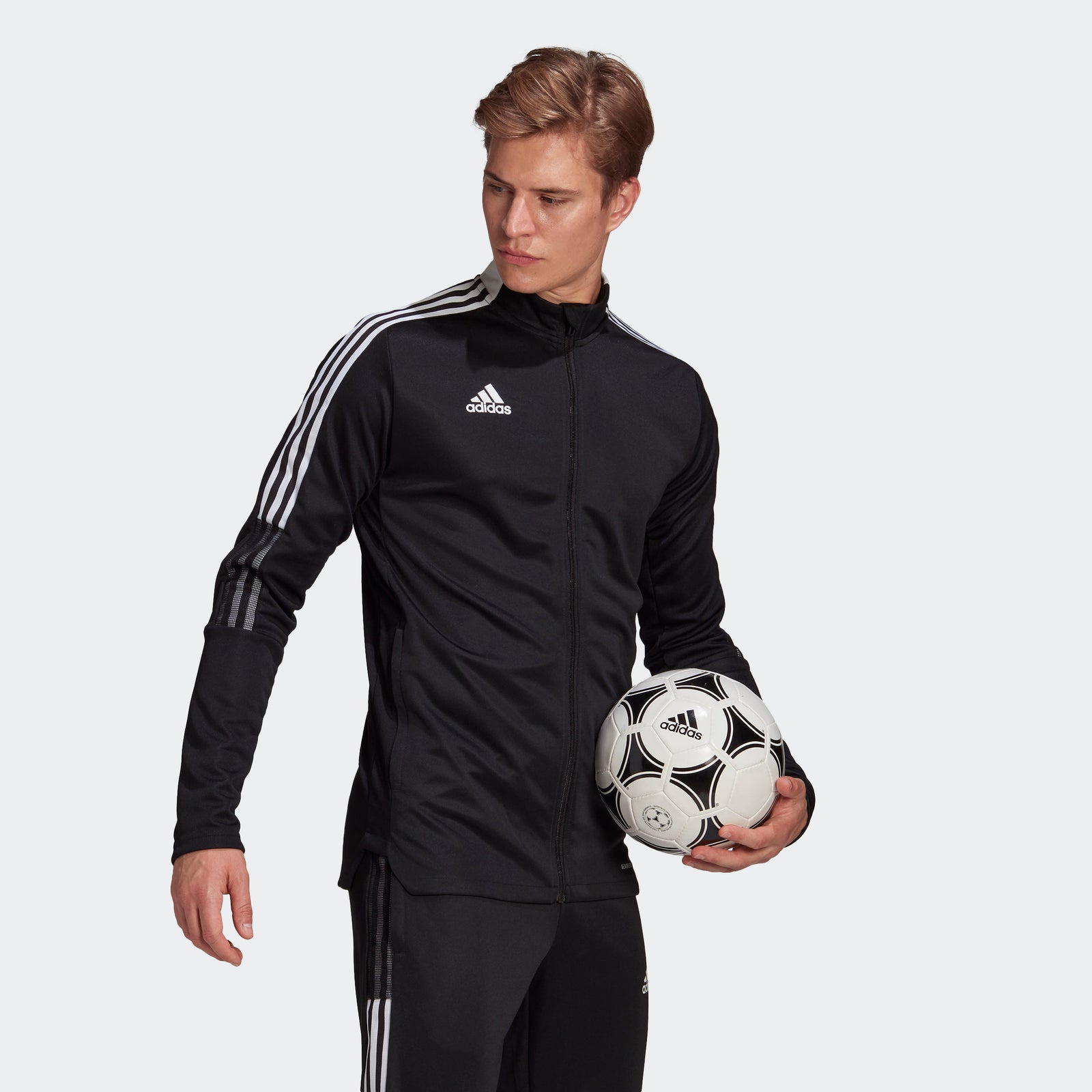 adidas Tiro 21 Men's Track Jacket - Black