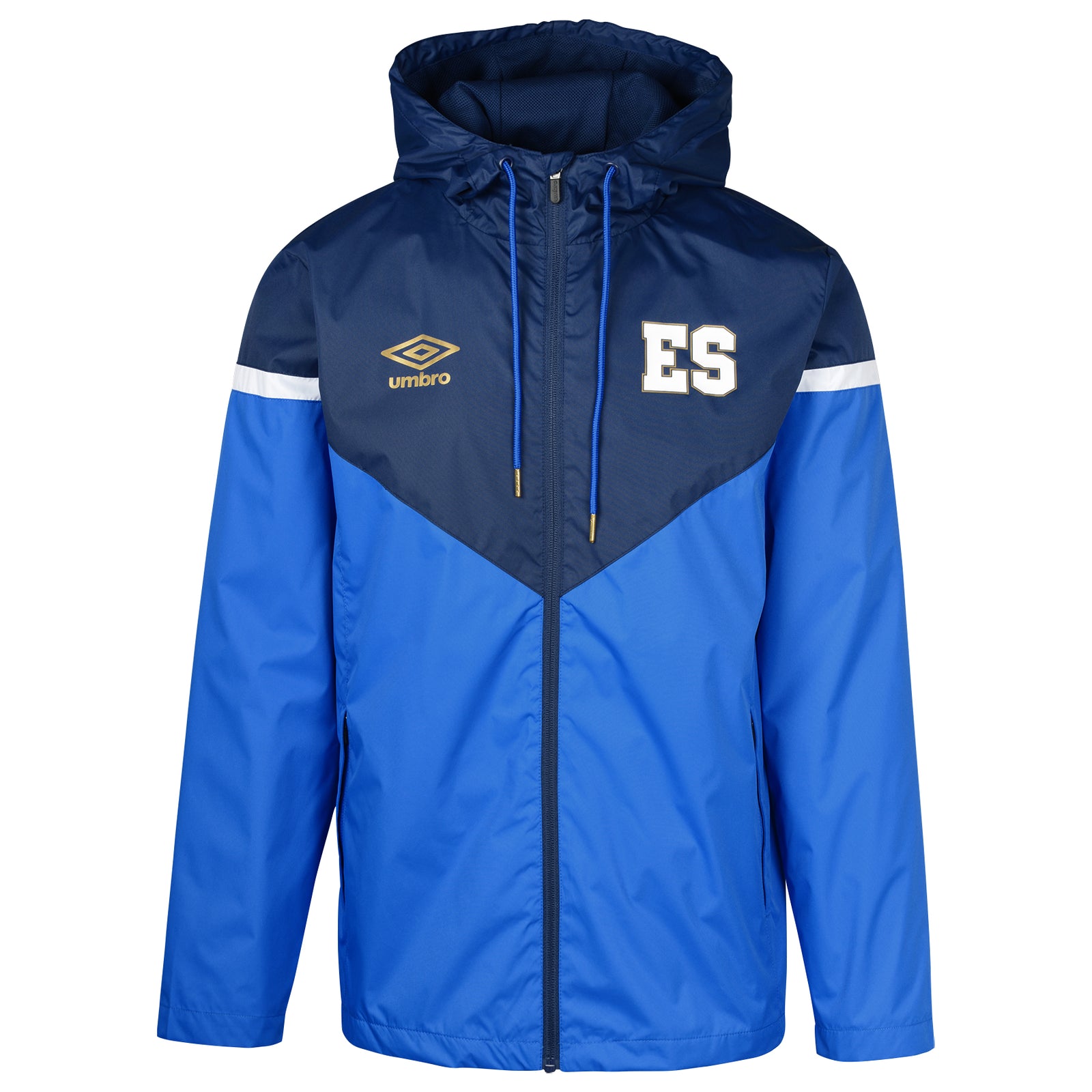 Umbro Men's El Salvador Rain Jacket 2023 - UUM1ESJK52207-TMC-UMBRO by Umbro | Available at Niky's Sports