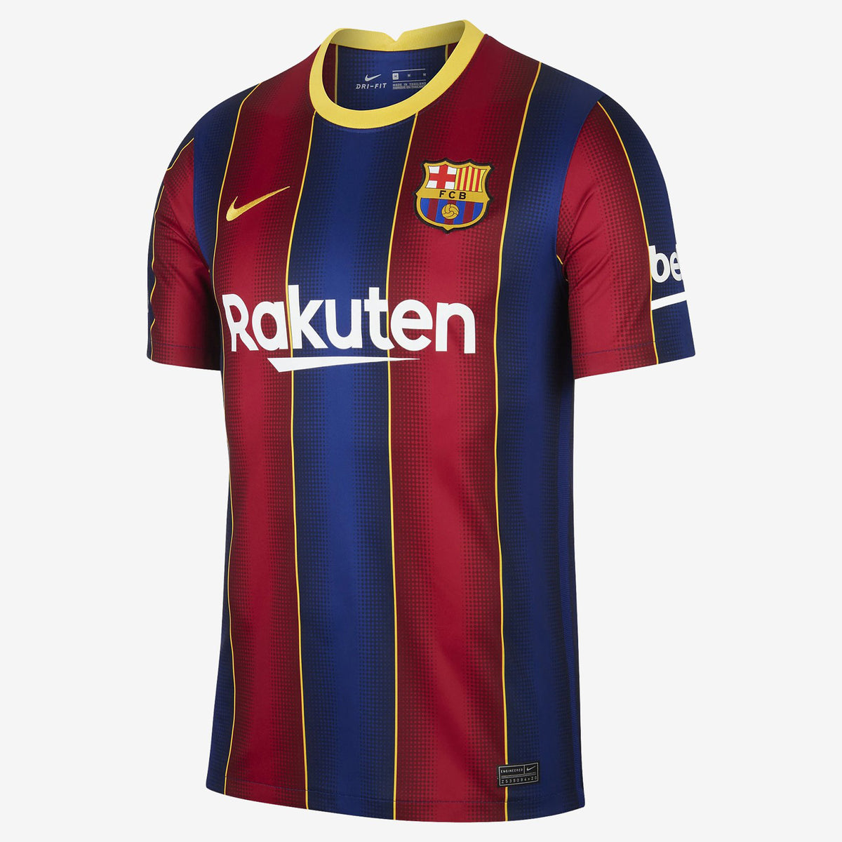 FC Barcelona Stadium Home Jersey 20/21 Men's - CD4232-456-NIKE by Nike | Available at Niky's Sports