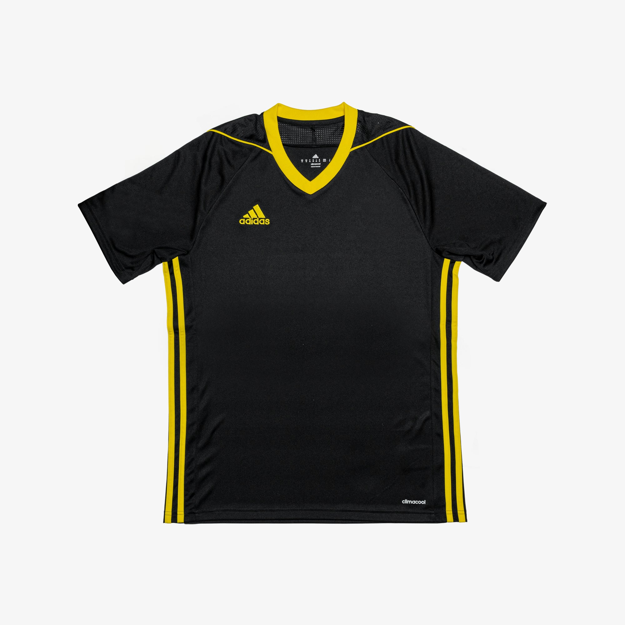 adidas Tiro 17 Soccer Jersey Black/Yellow Women's