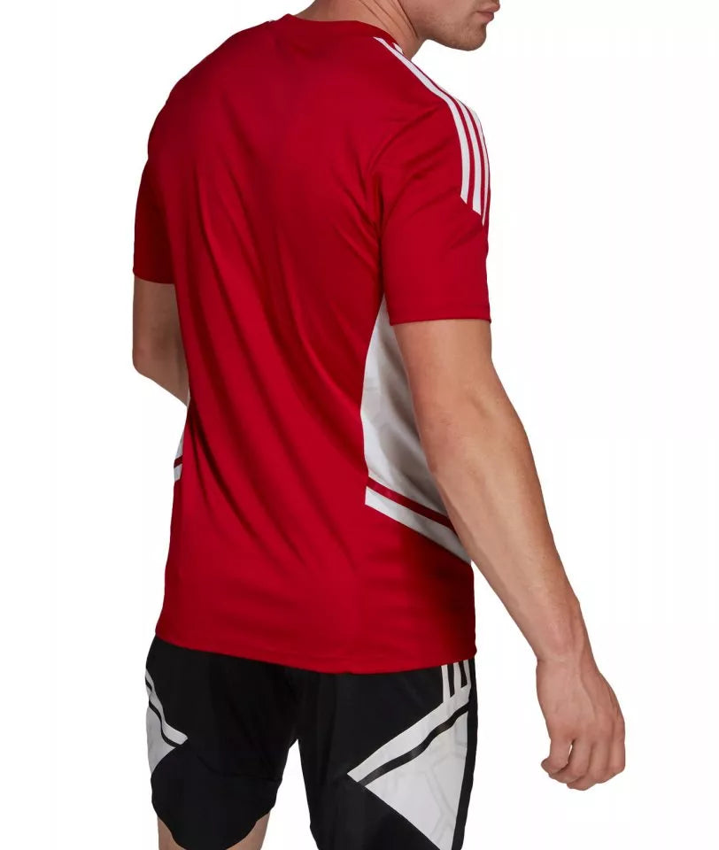 ADIDAS CONDIVO 22 MEN'S SOCCER JERSEY - RED