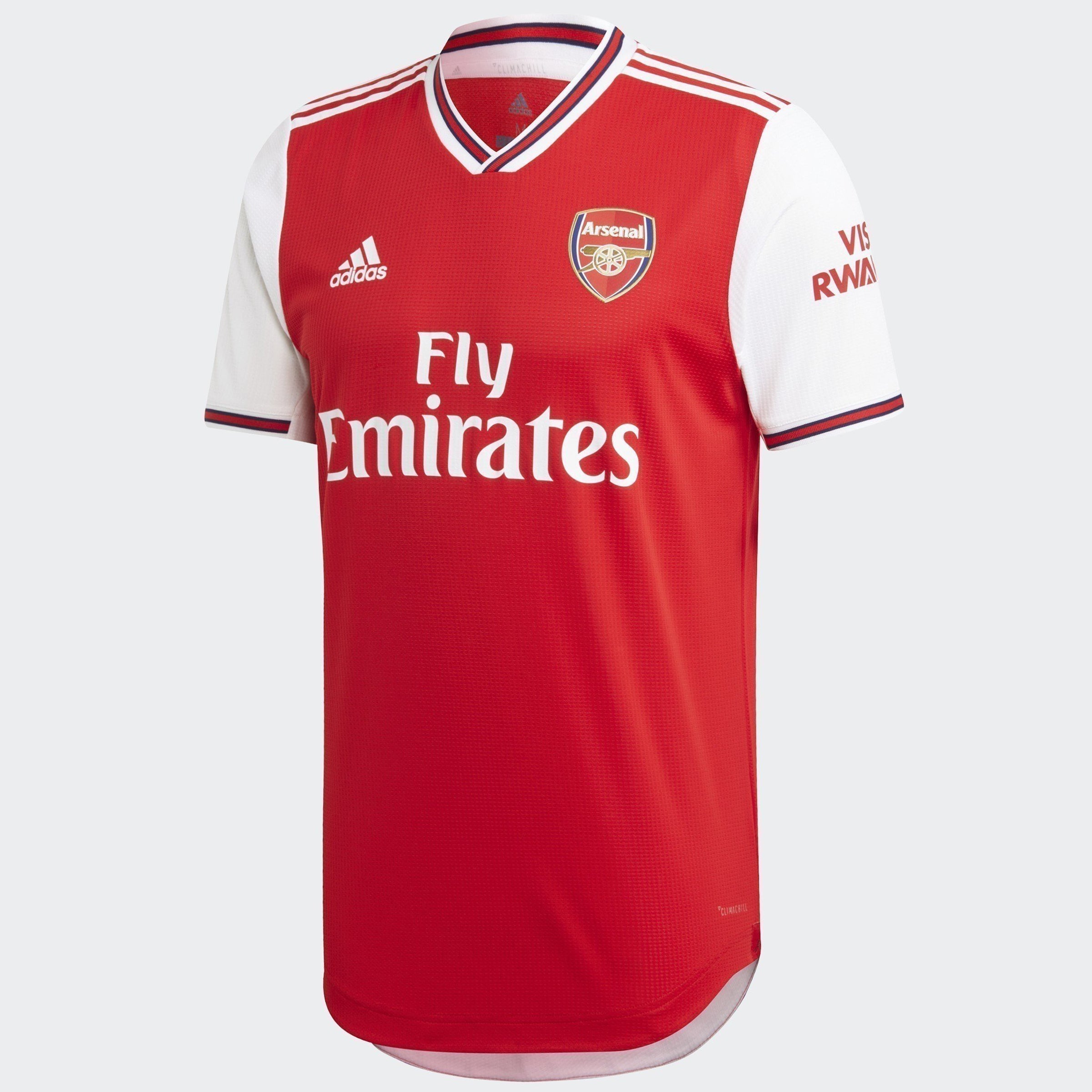 【レア】arsenal 19-20 エジル　ユニフォーム Men's Arsenal 19/20 Home Authentic Jersey - Scarlet