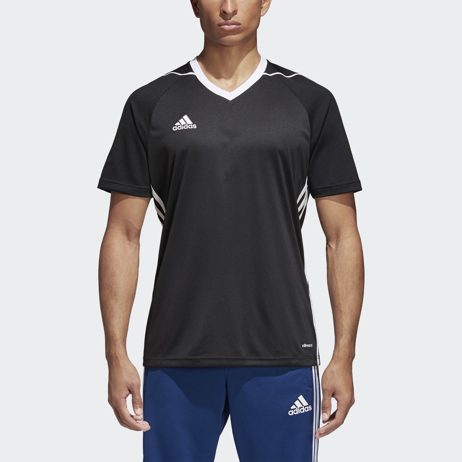 Men's Tiro 17 Jersey - Black - BK5437-ADIDAS by Adidas | Available at Niky's Sports