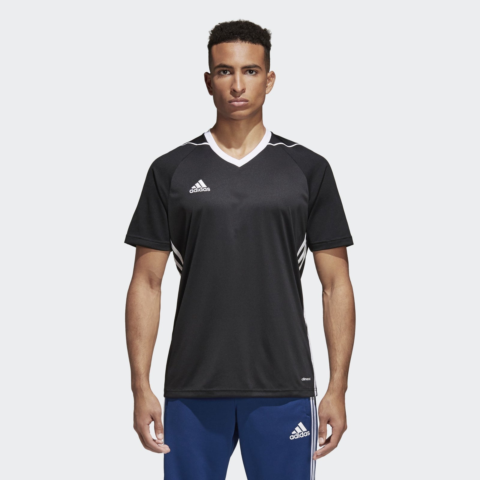 Men's Tiro 17 Jersey - Black - BK5437-ADIDAS by Adidas | Available at Niky's Sports
