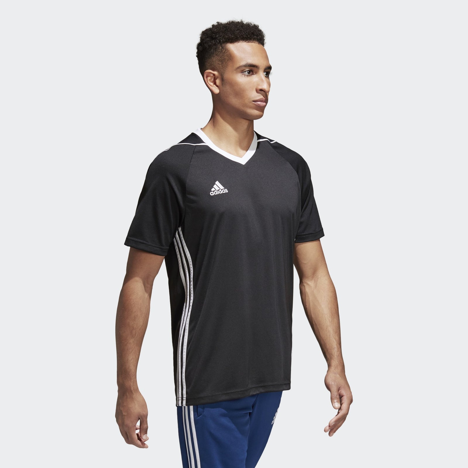 Men's Tiro 17 Jersey - Black - BK5437-ADIDAS by Adidas | Available at Niky's Sports