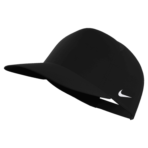 nike featherlight cap black