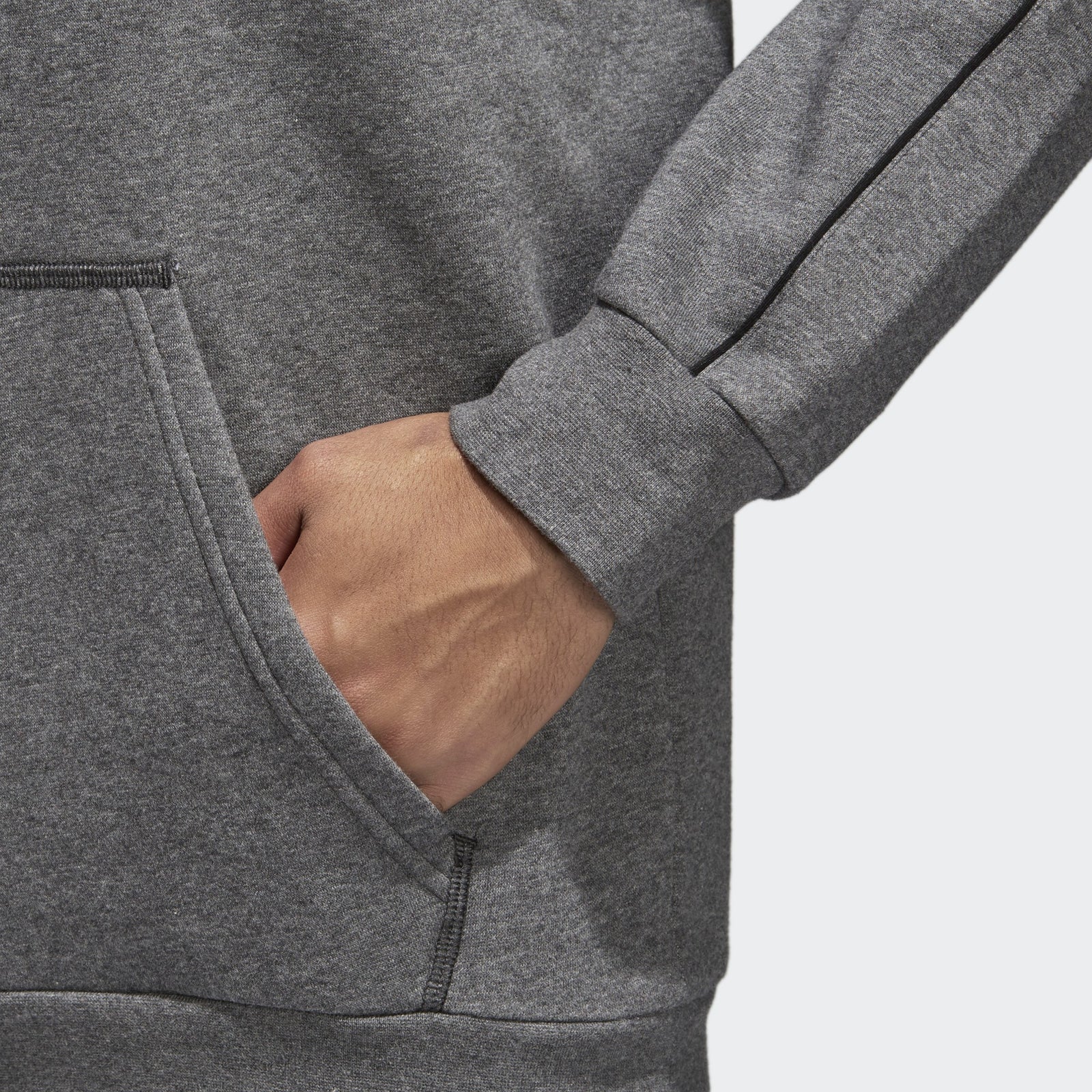 Men's Core 18 Hoodie - Dark Grey Heather/Black