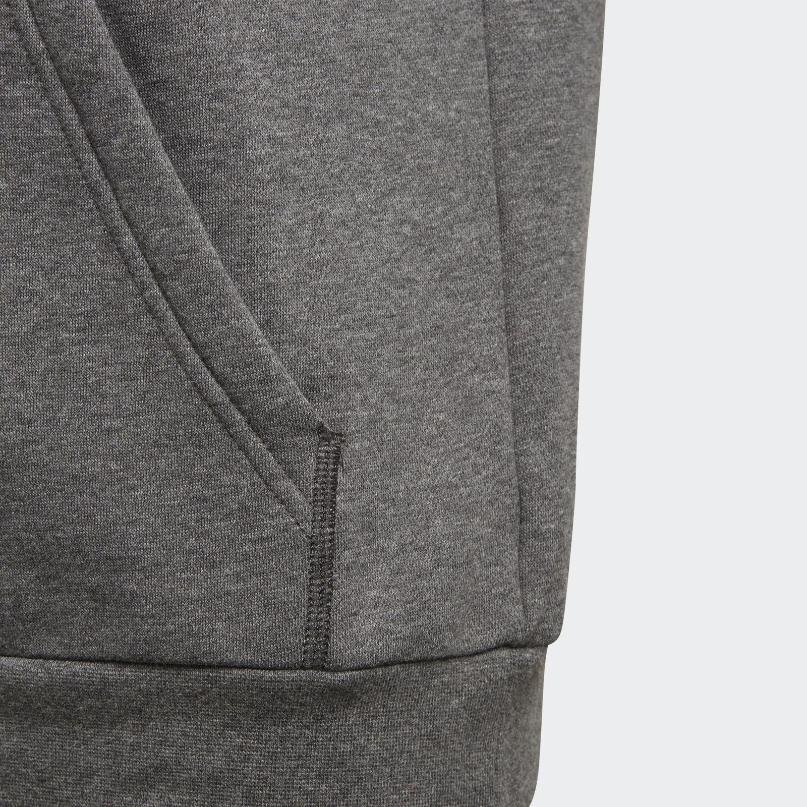 Kid's Core 18 Hoodie - Dark Grey Heather/Black