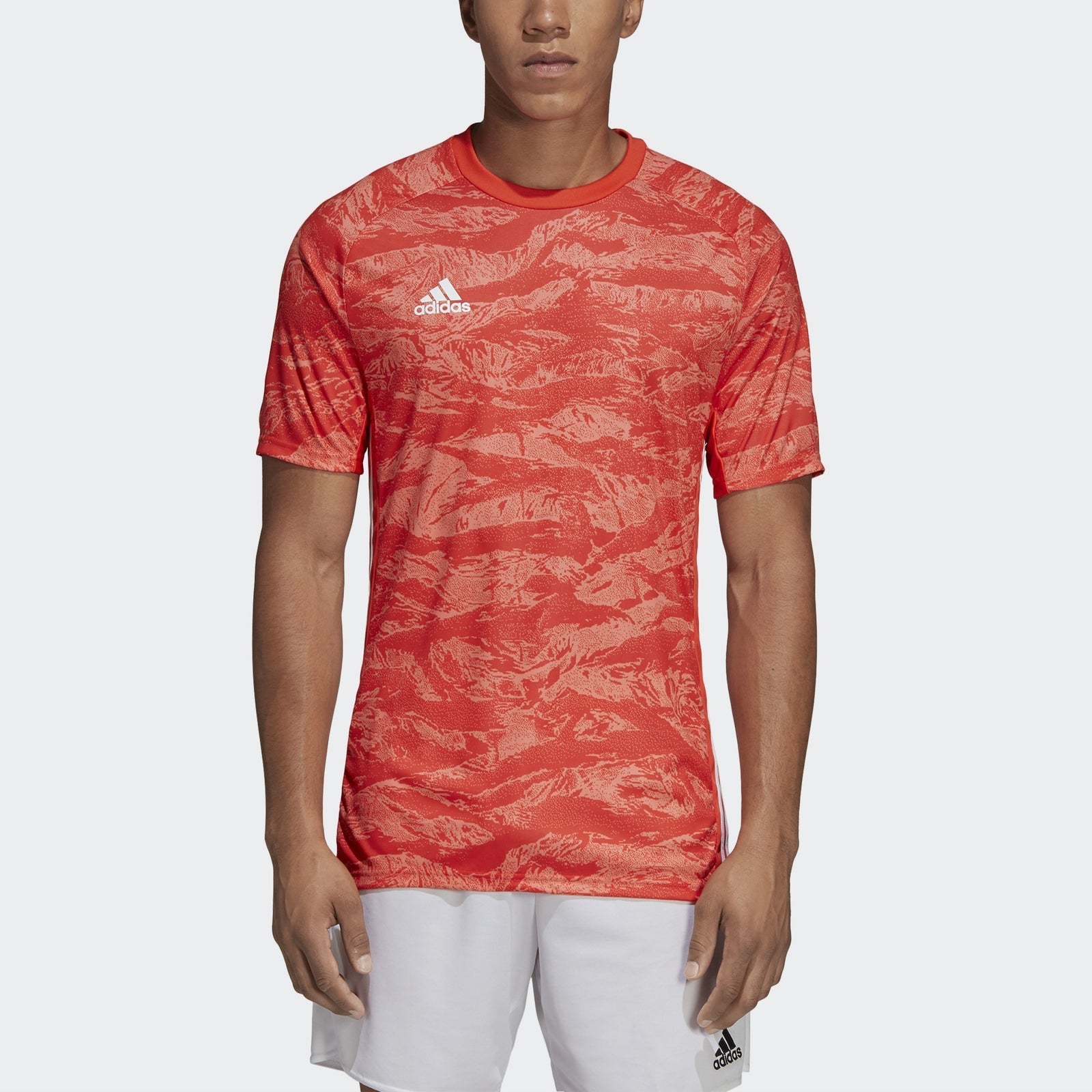 AdiPro 19 Goalkeeper Jersey - Solar Red - DP3130-ADIDAS by Adidas | Available at Niky's Sports