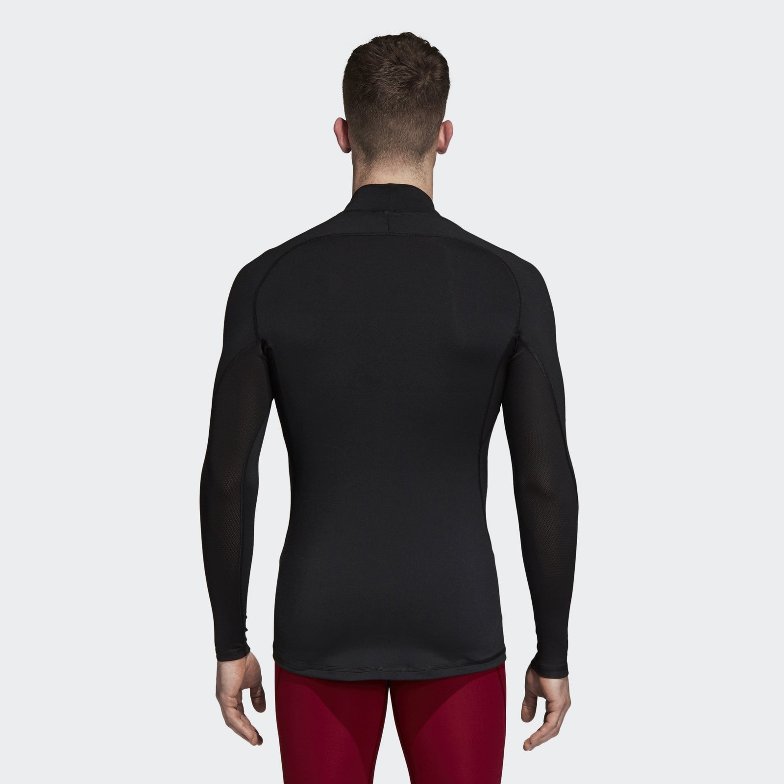 Men's Ask SPRT Longsleeve Climawarm T-Shirt - Black