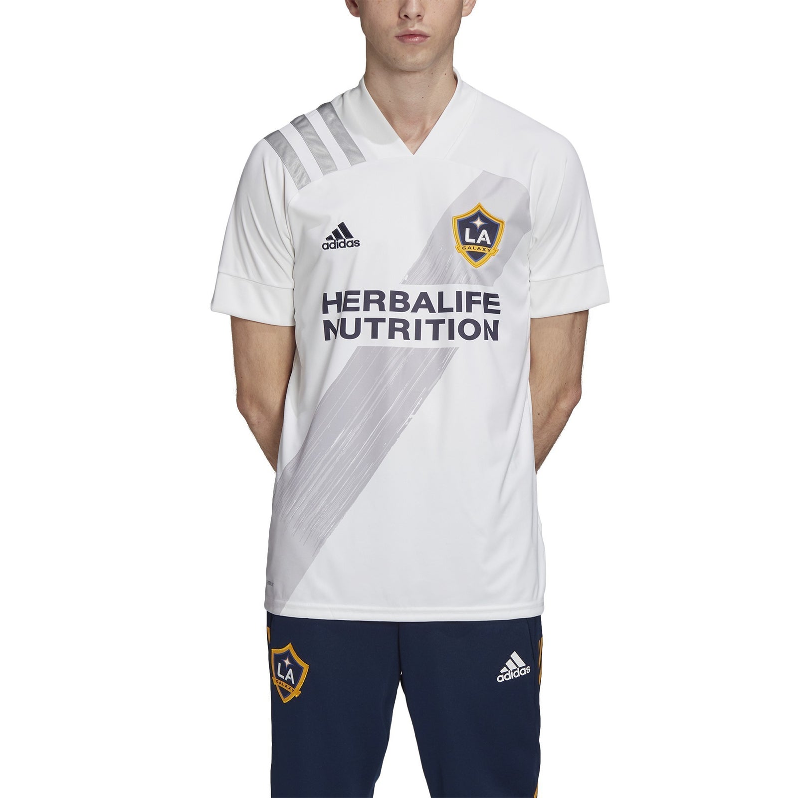 LA Galaxy Home Stadium Jersey 20/21 Men's - EH6523-ADIDAS by Adidas | Available at Niky's Sports