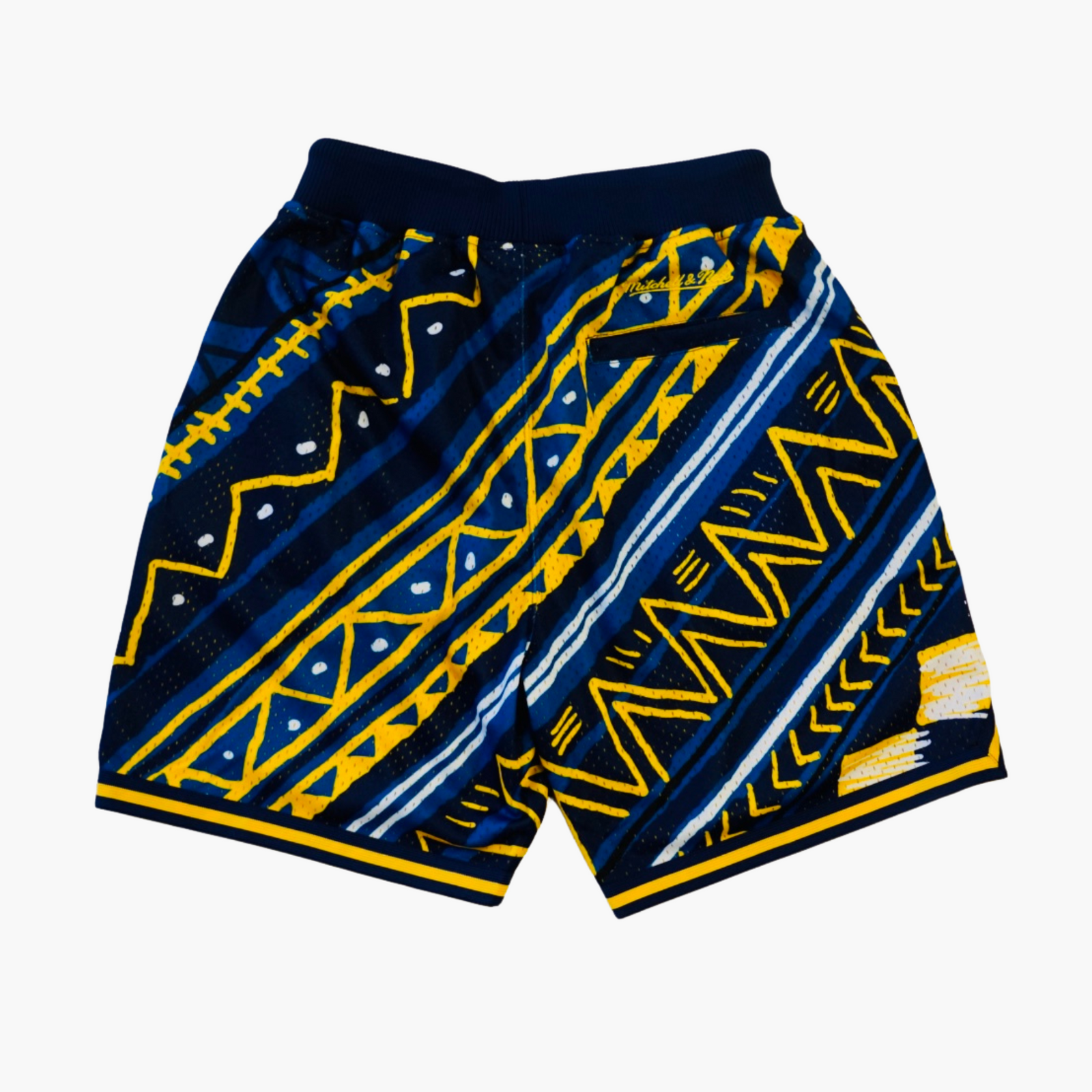 Mitchel & Ness LA Galaxy Pattern Short Men’s - PSHR5599-LAGYYPPPBLY-MITCHELL & NESS by Mitchell & Ness | Available at Niky's Sports